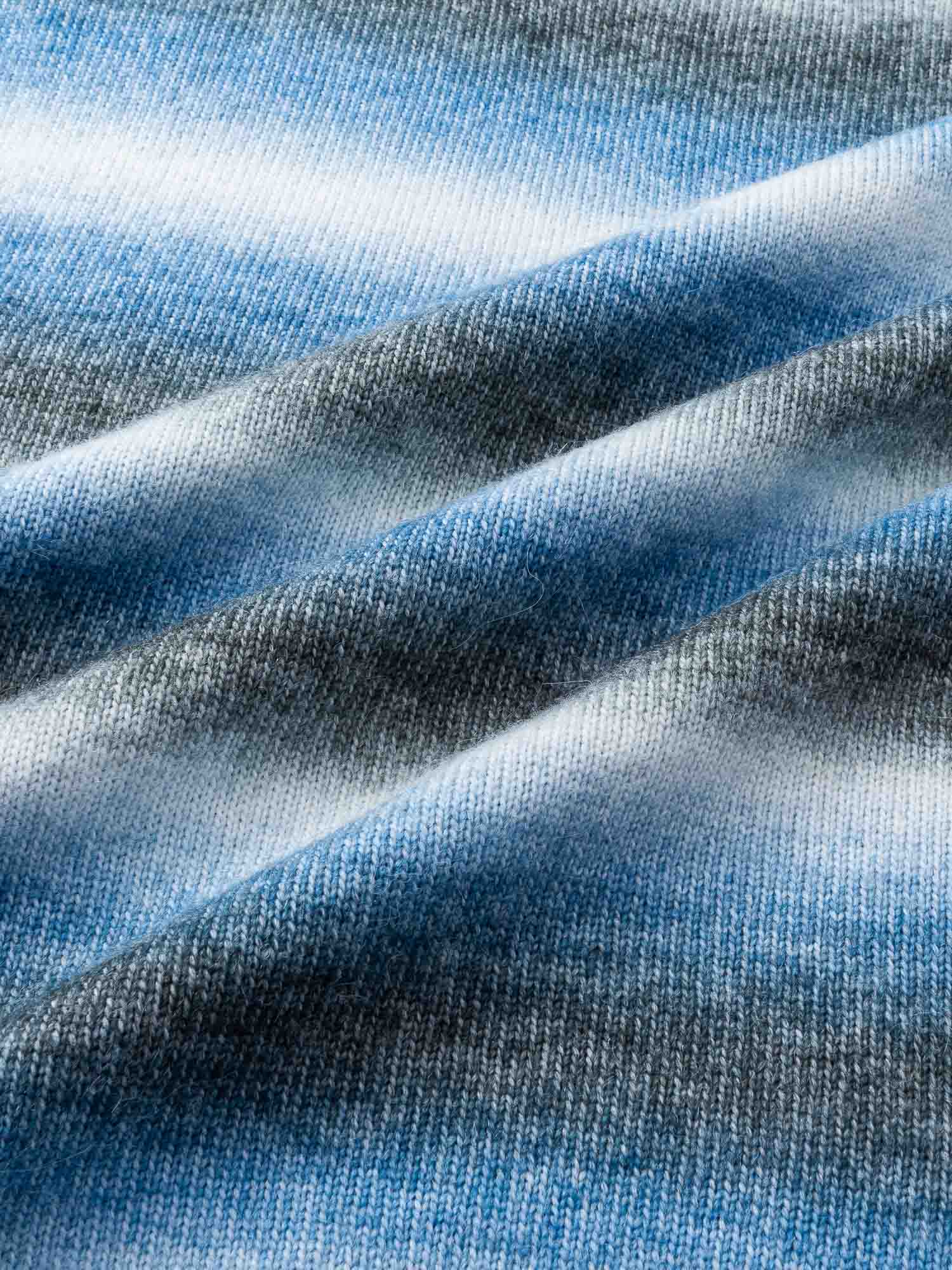 Gold Label Stripe Knit Indigo