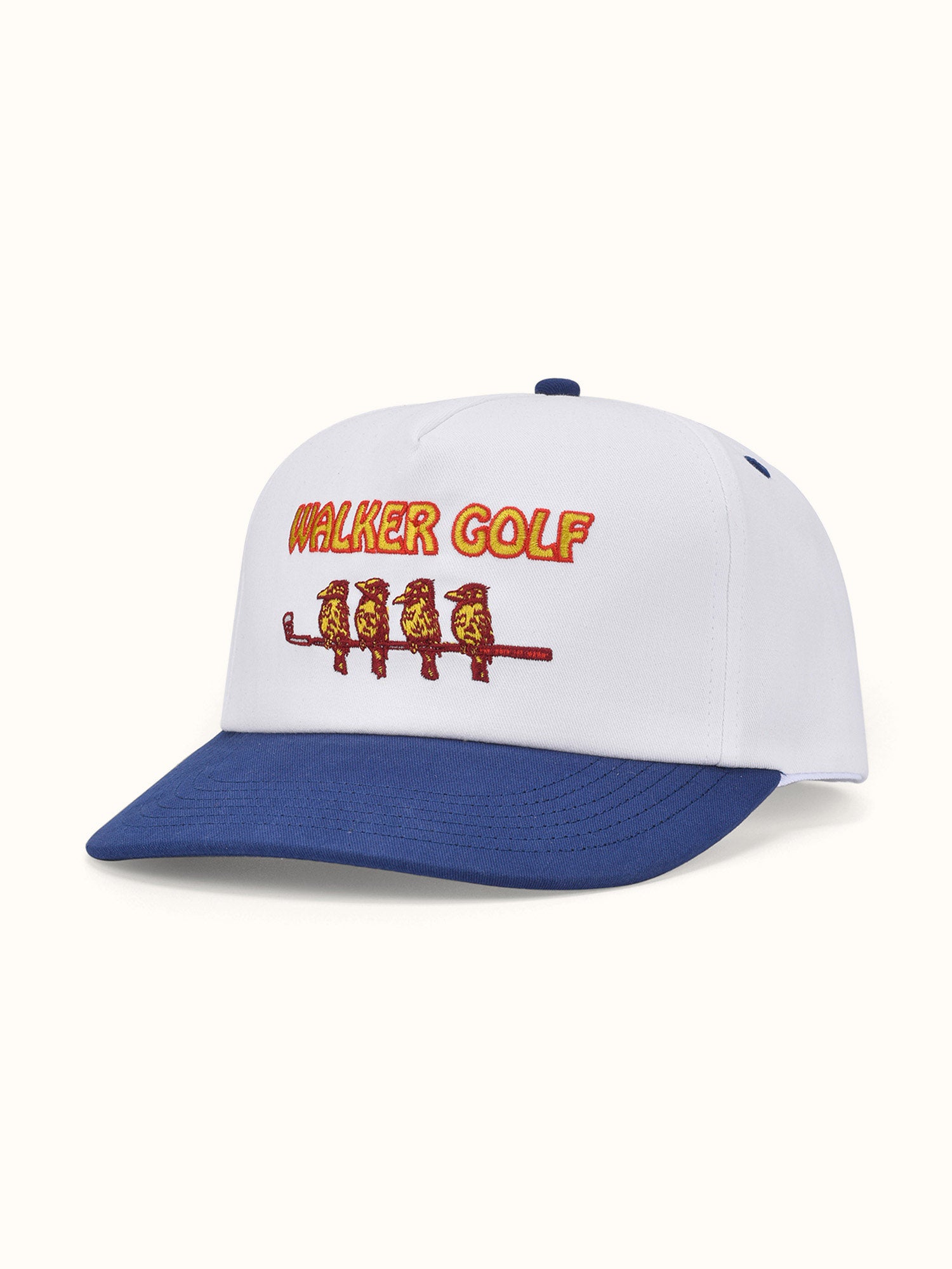 On Watch Cap White / Navy