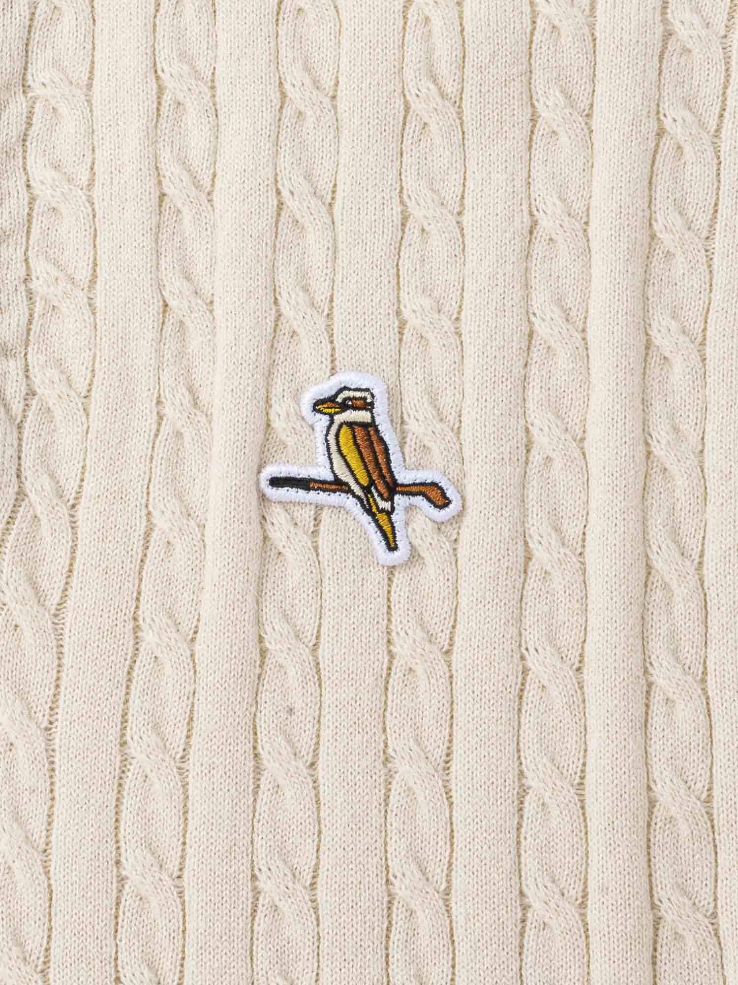 Gold Label Cable Polo Cream