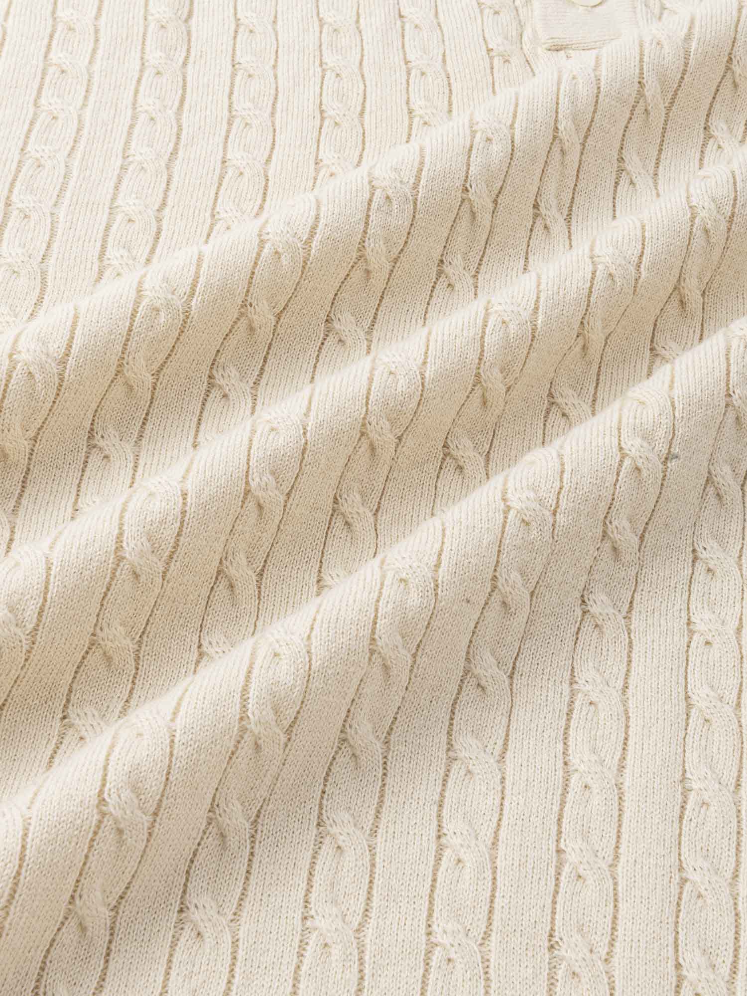 Gold Label Cable Polo Cream