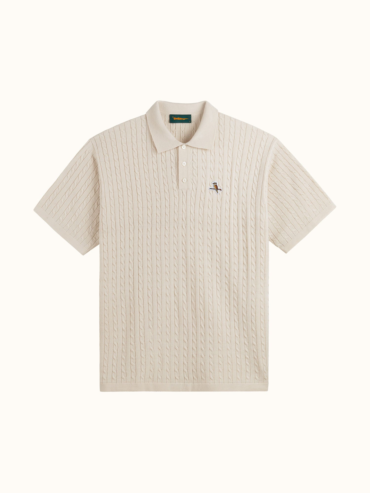 Gold Label Cable Polo Cream