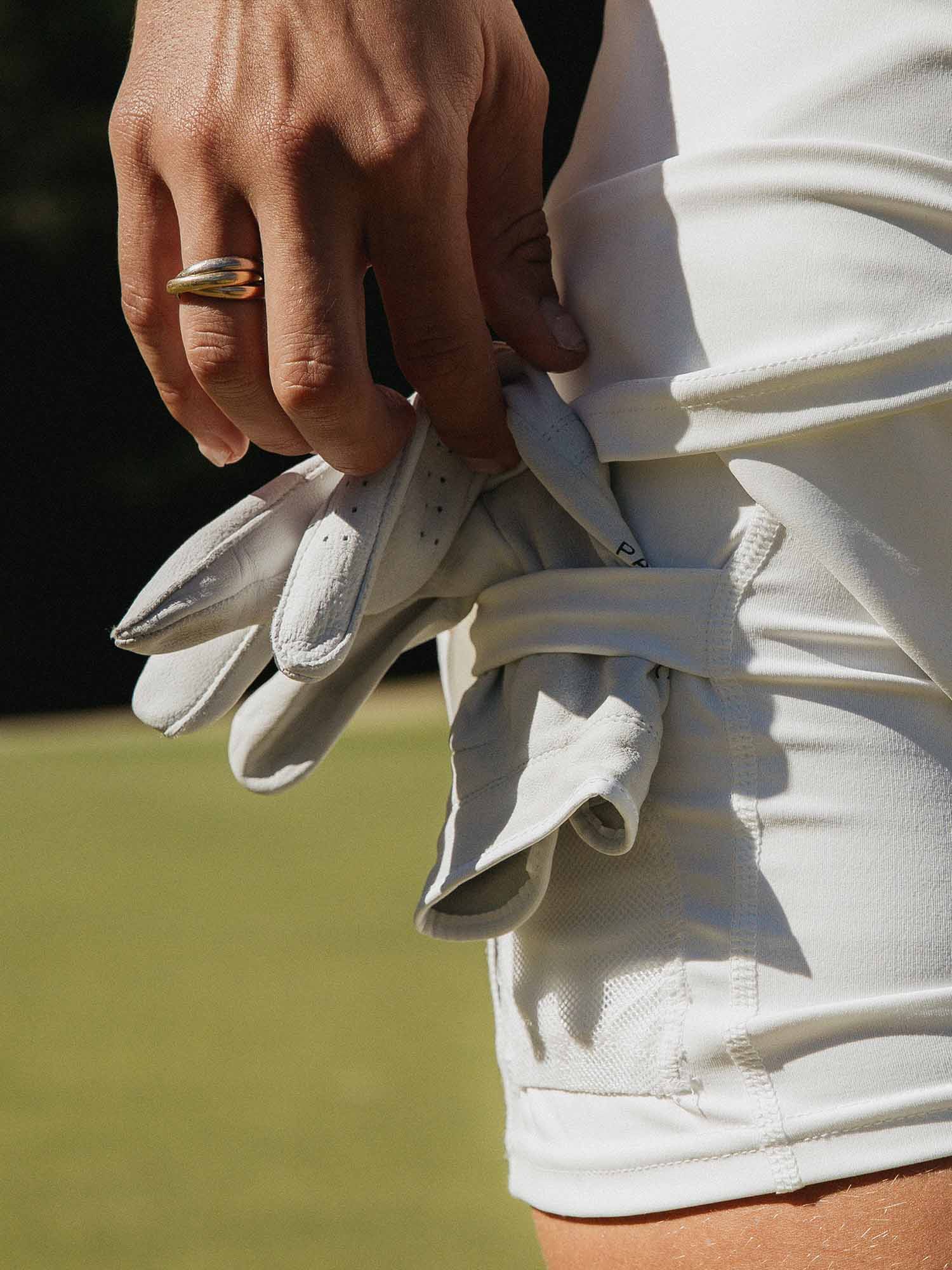 Womens Par-Tec Skort White Kooka