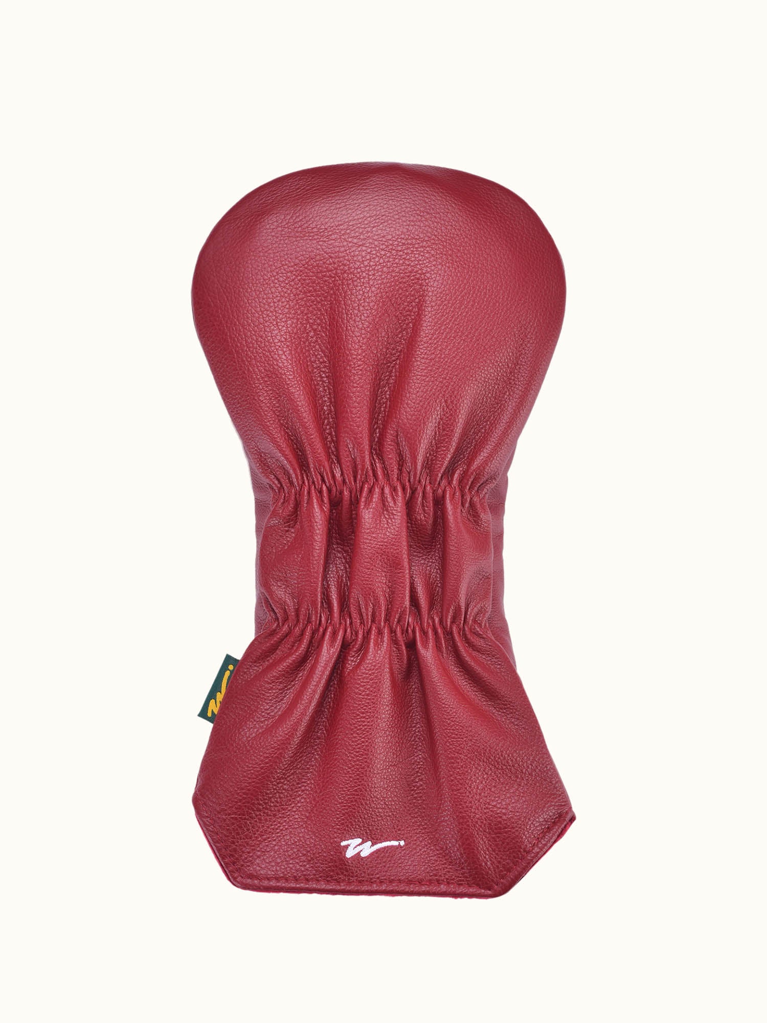 Dancing Kooka Leather Driver Cover Merlot / Gold