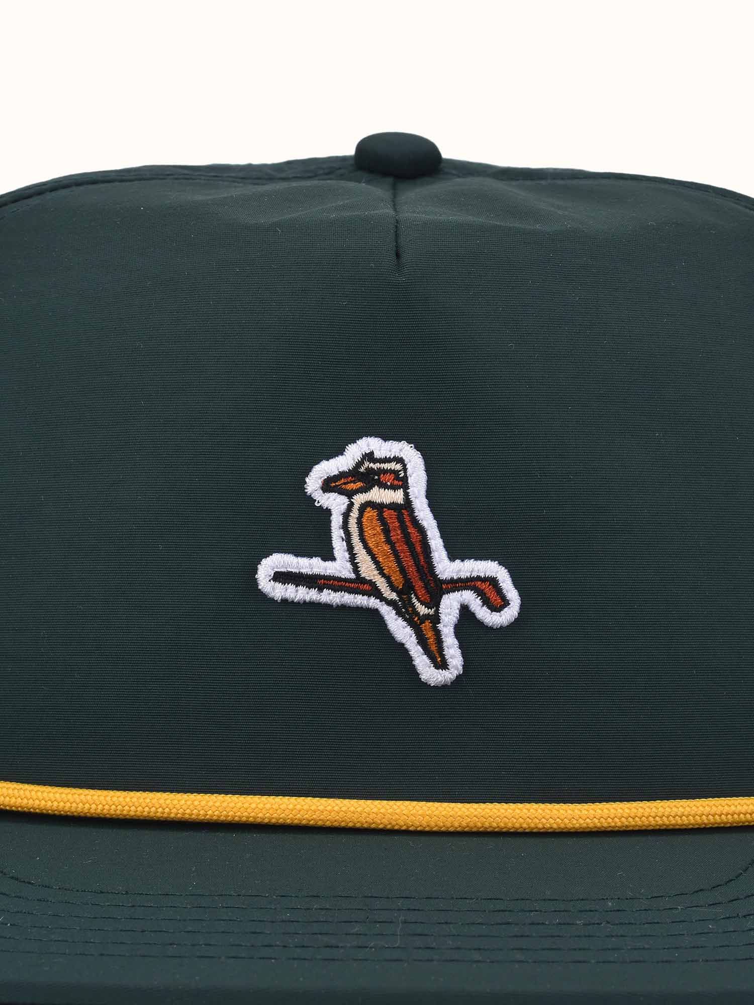 Kooka Nylon Cap Forest / Gold