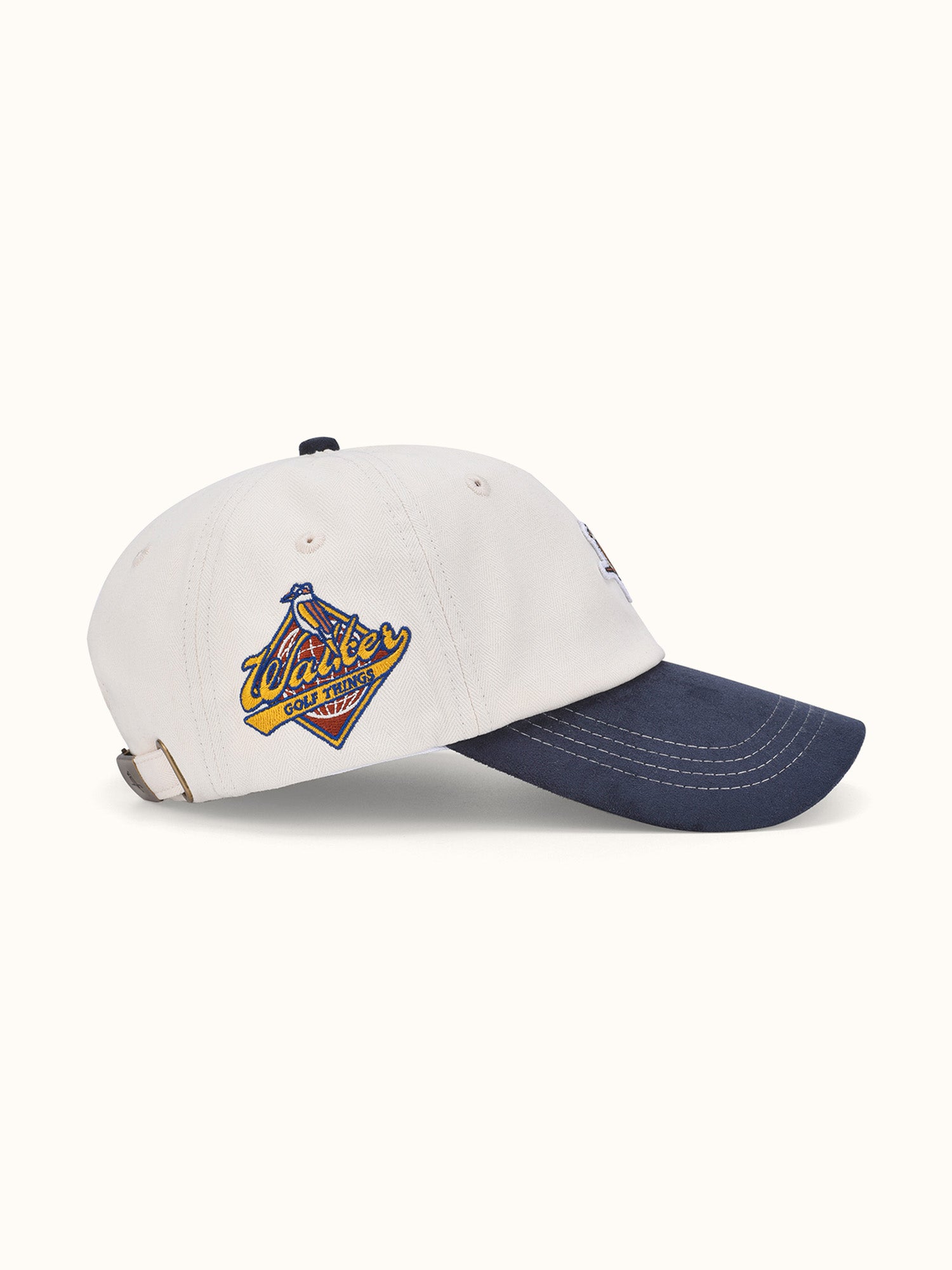 Gold Label 6-Panel World Series Cap Cream / Navy