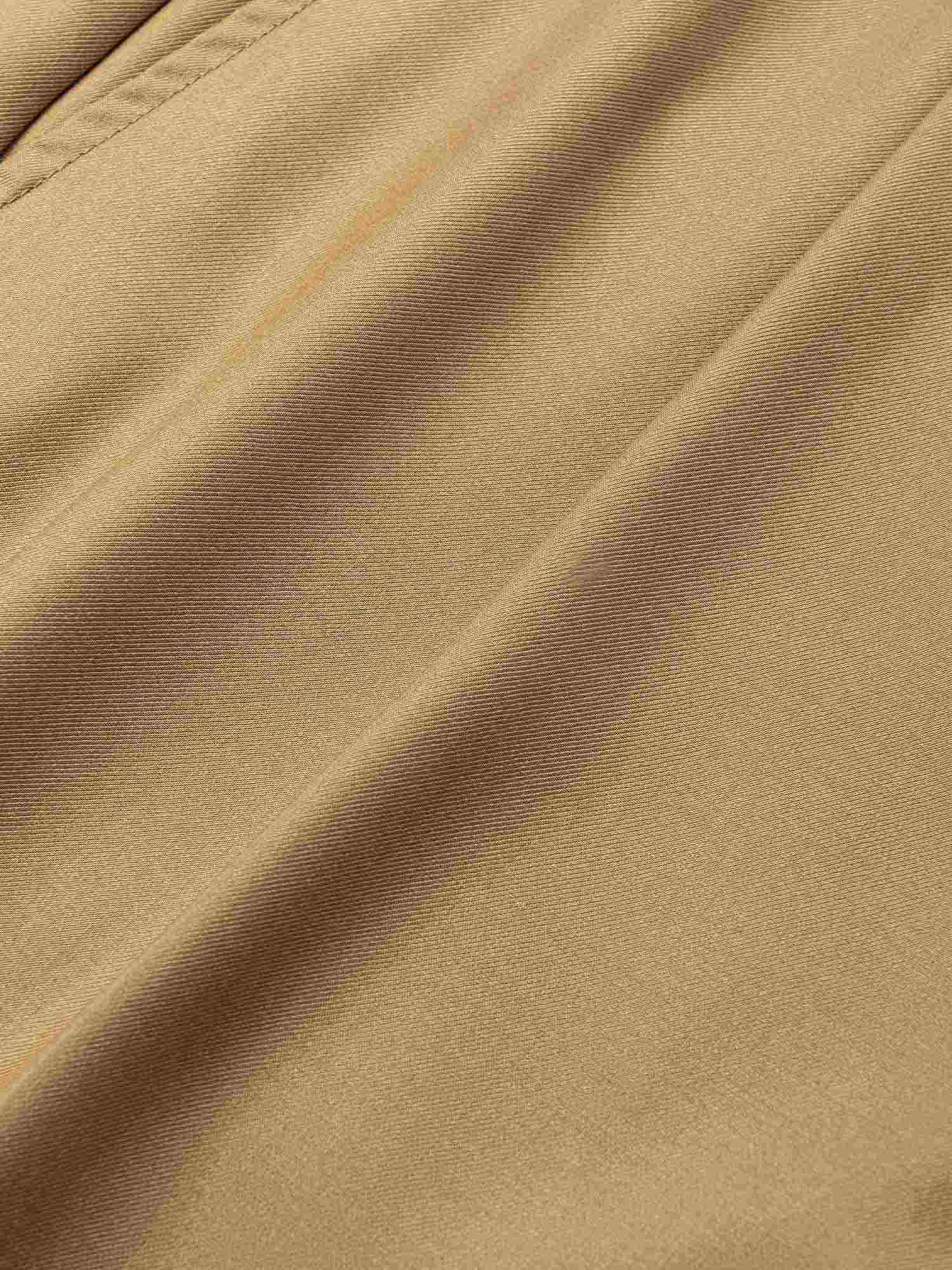 Pleated Easy Pant Dark Tan