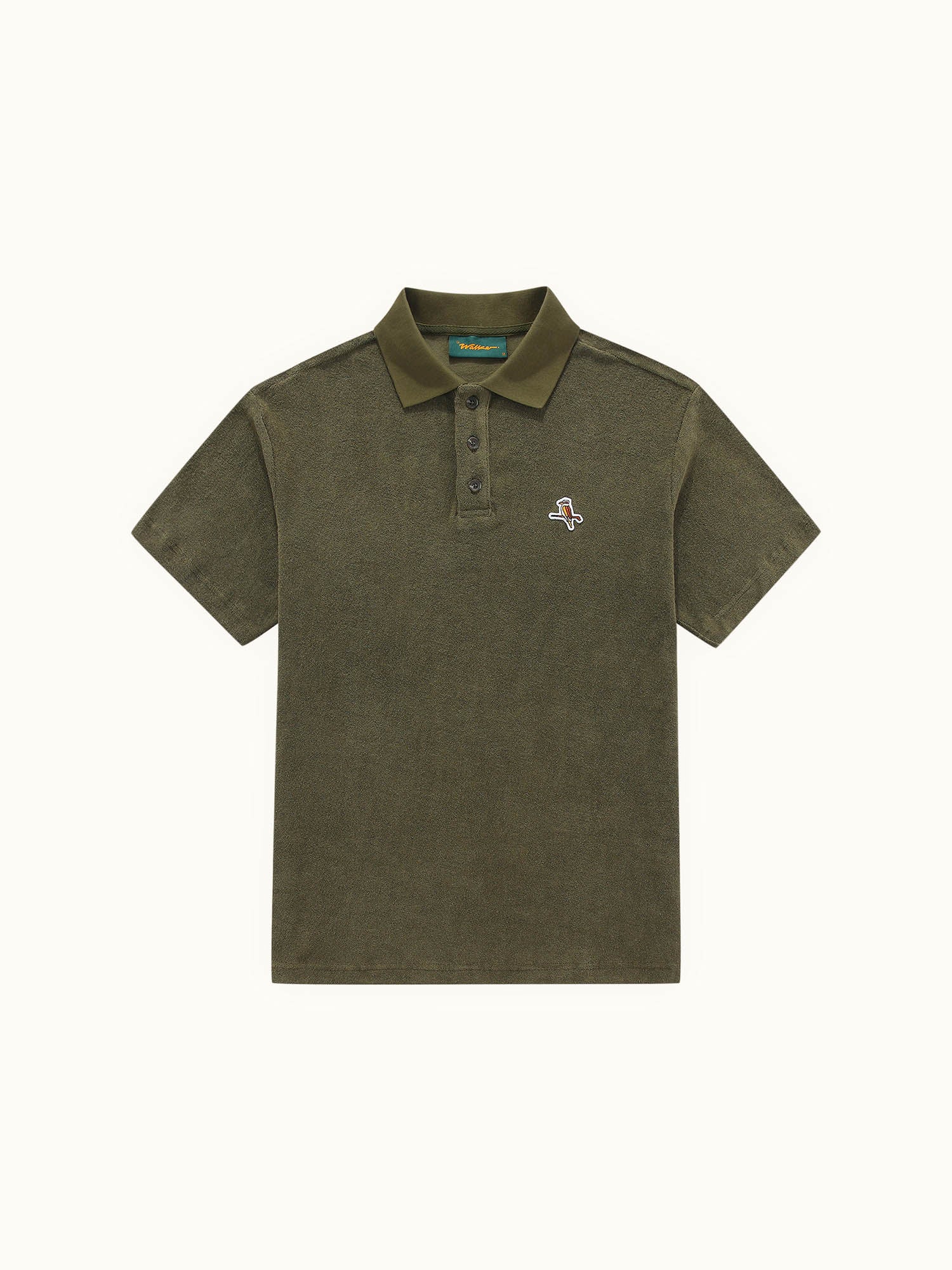 Kooka Terry Polo Olive