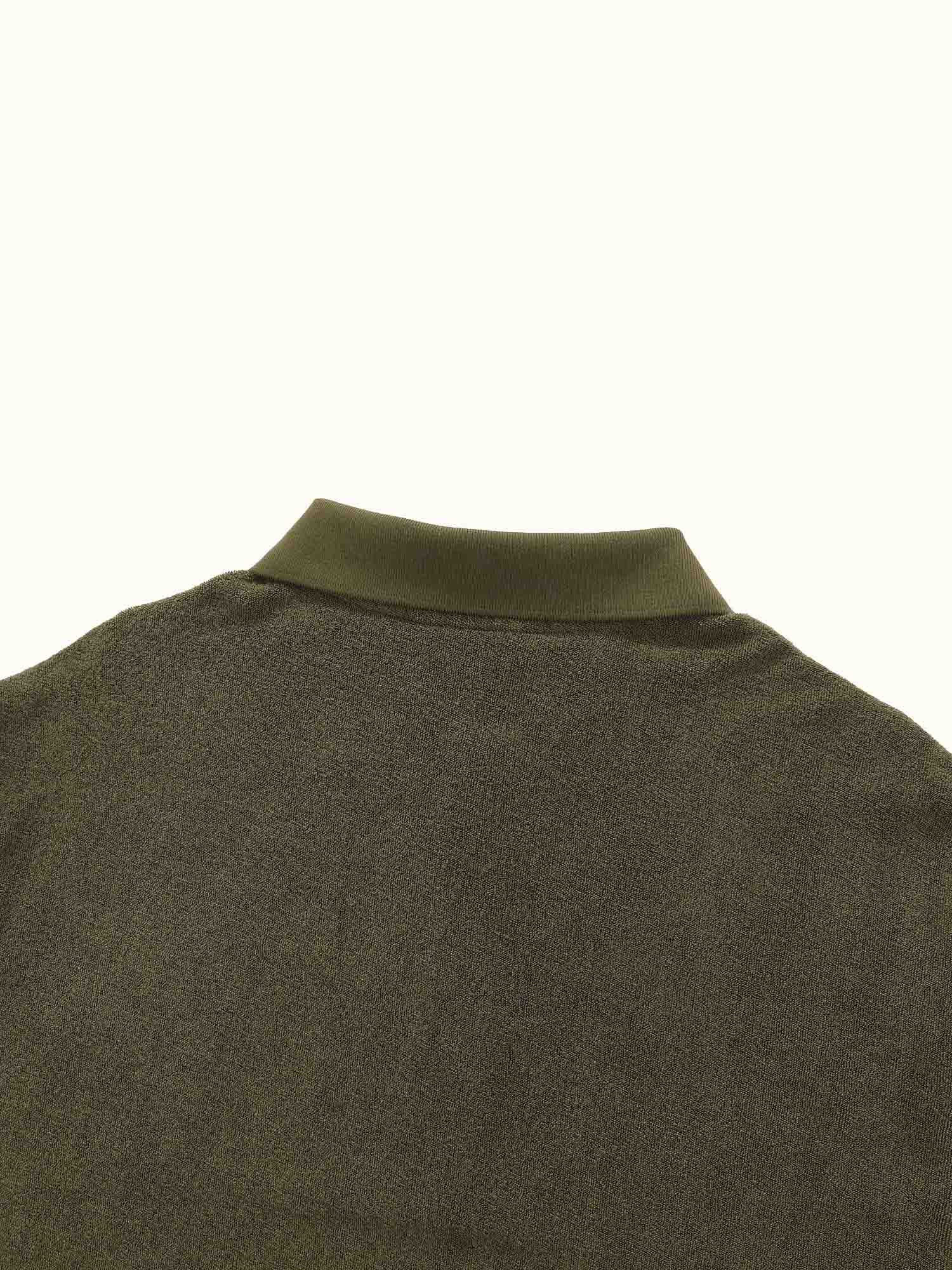 Kooka Terry Polo Olive