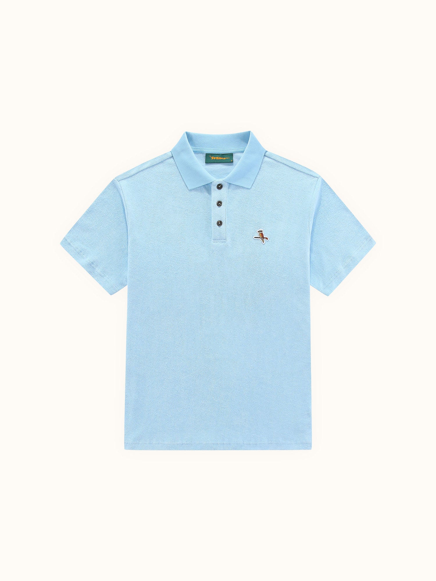 Kooka Terry Polo Sky Blue