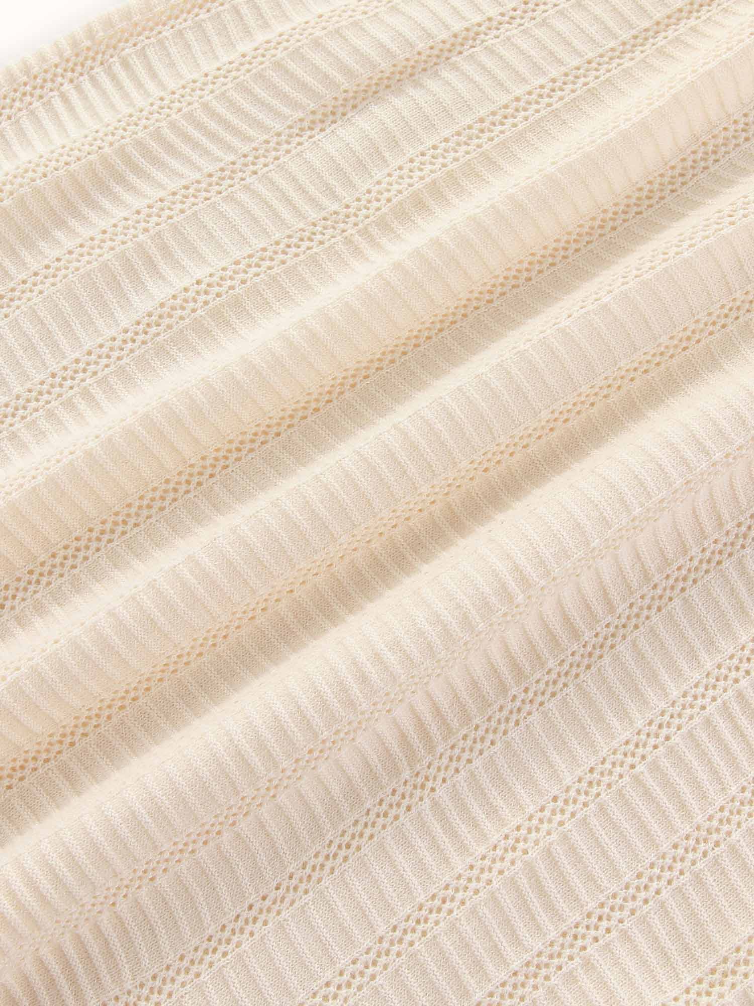 Kooka Knit Polo Cream / Mustard