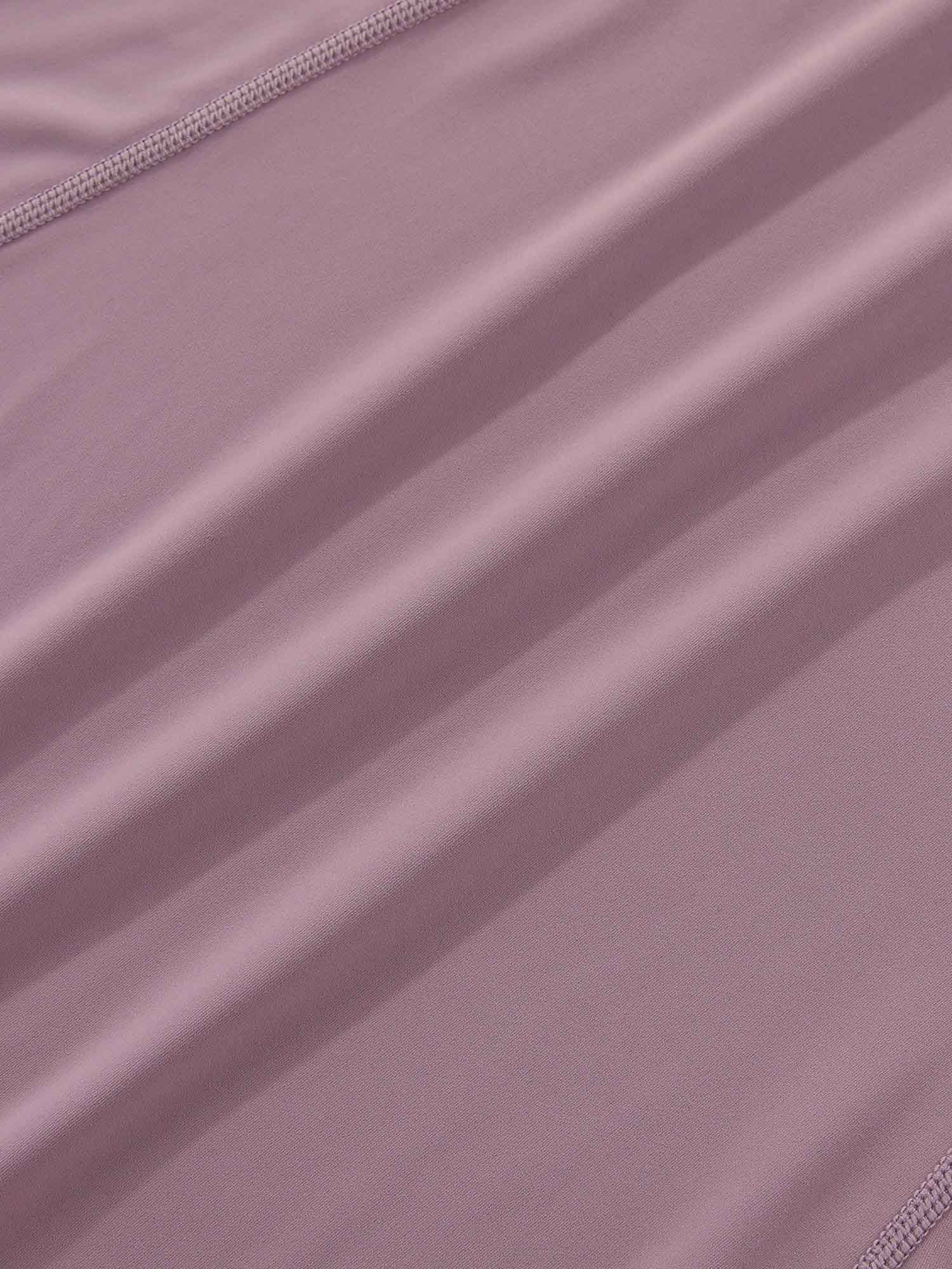 Womens Fairway Dress Mauve / White