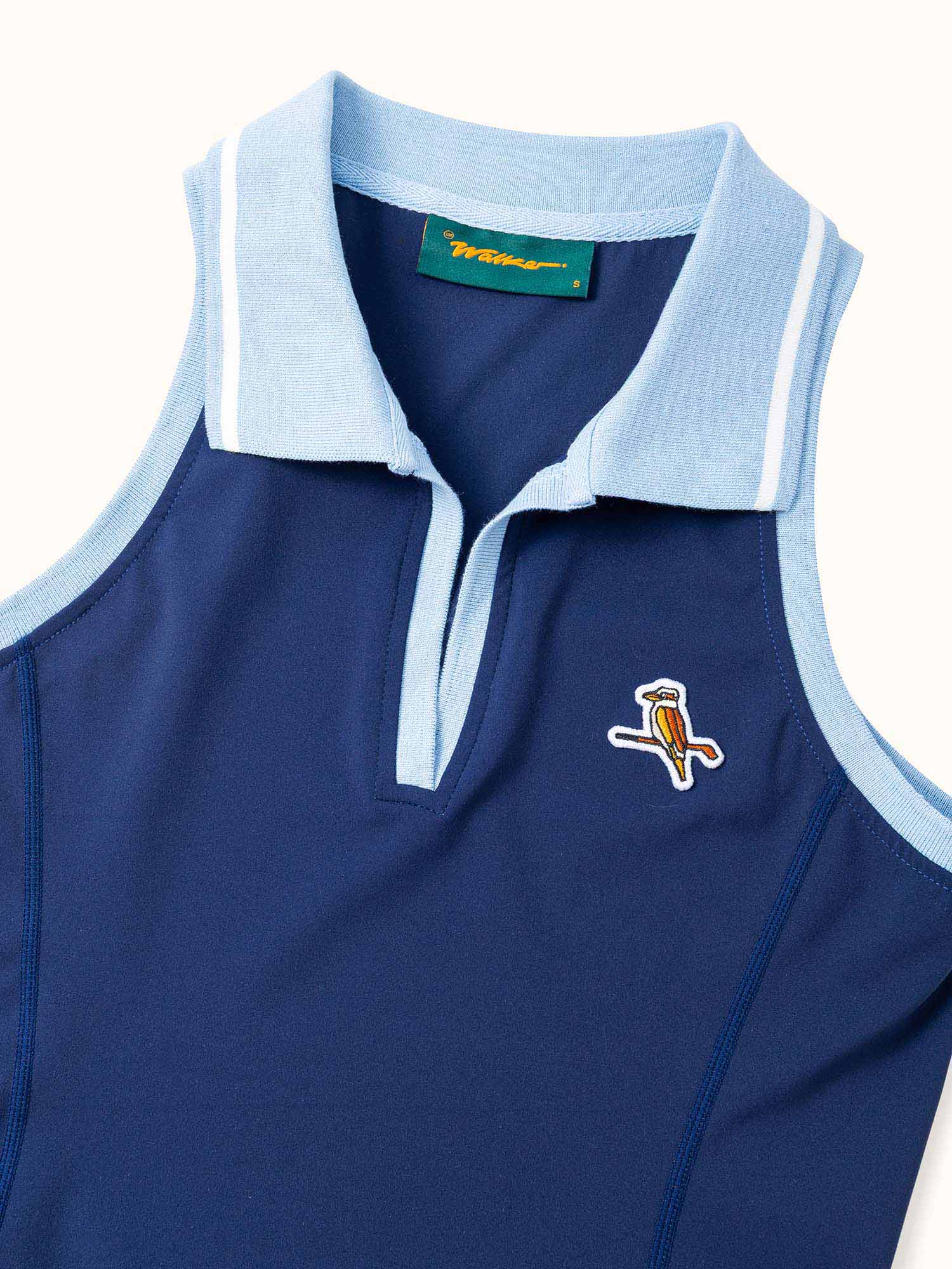 Womens Fairway Dress Navy / Powder