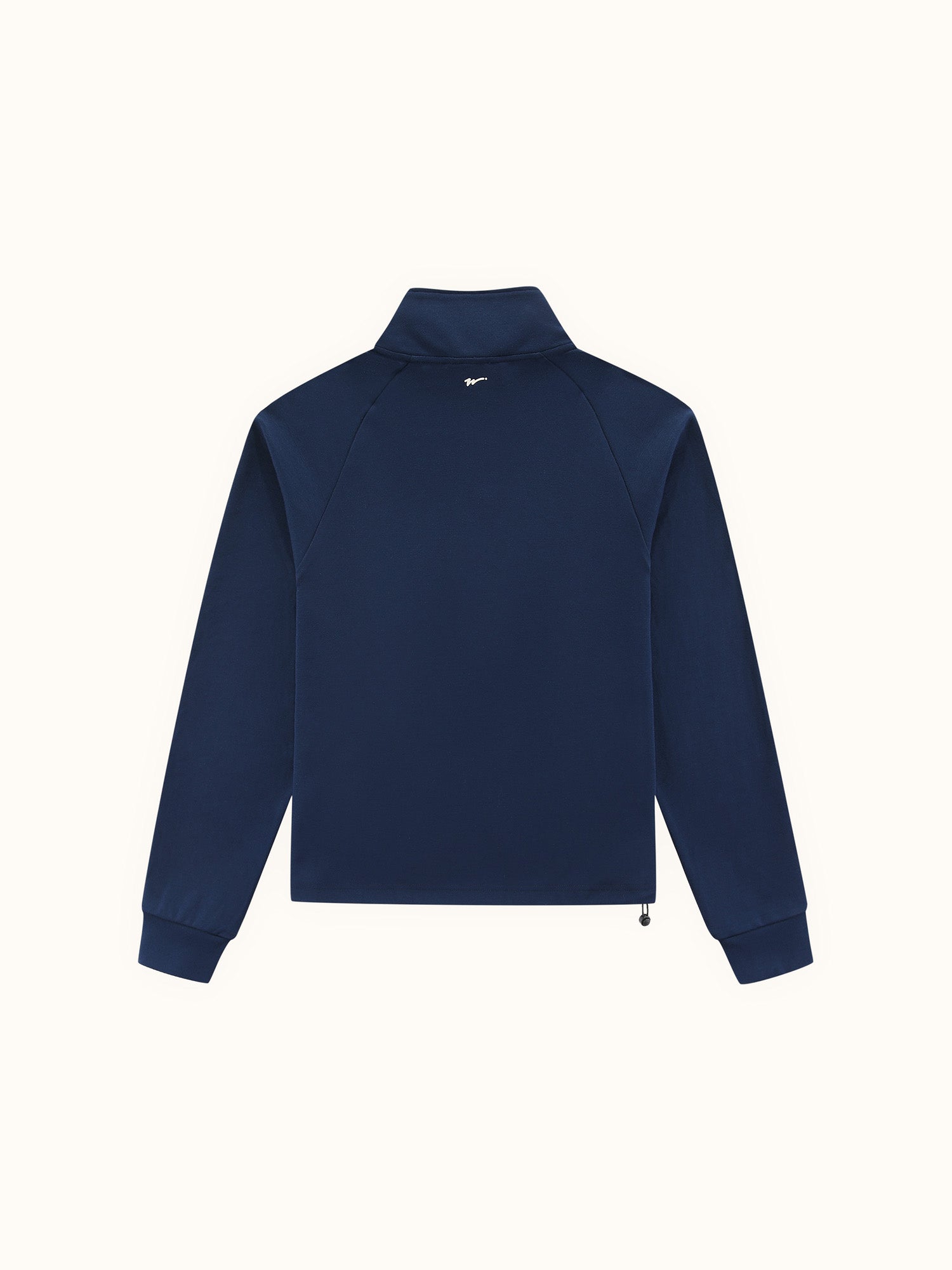 Womens Quarter Zip Fleece Navy