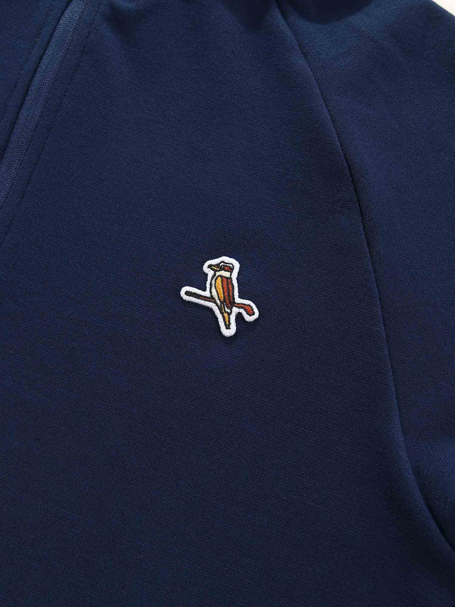 Womens Quarter Zip Fleece Navy