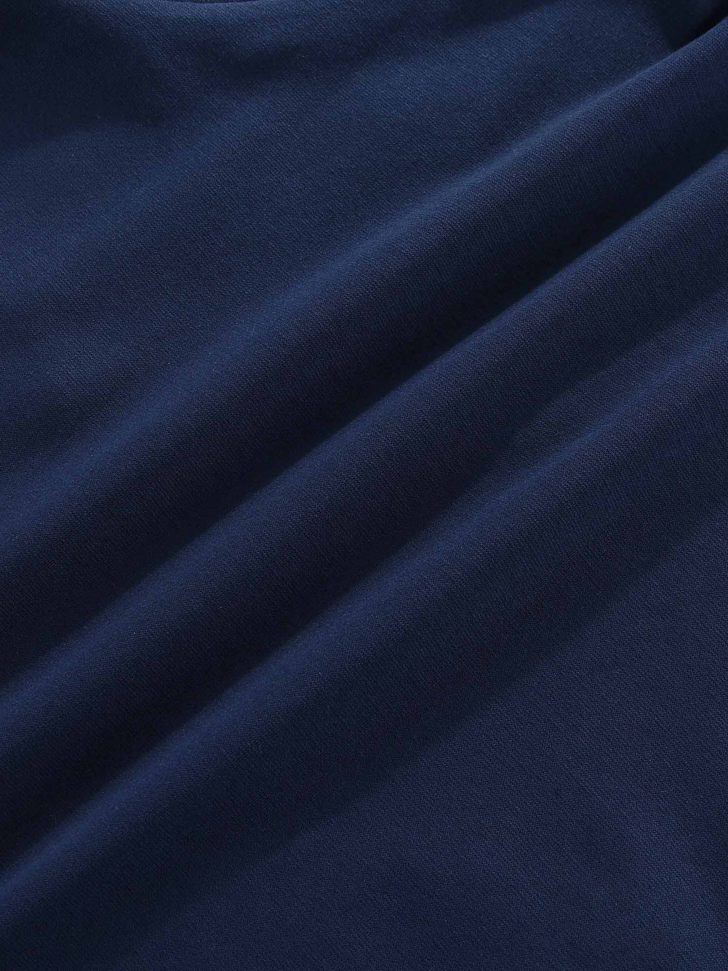 Womens Quarter Zip Fleece Navy