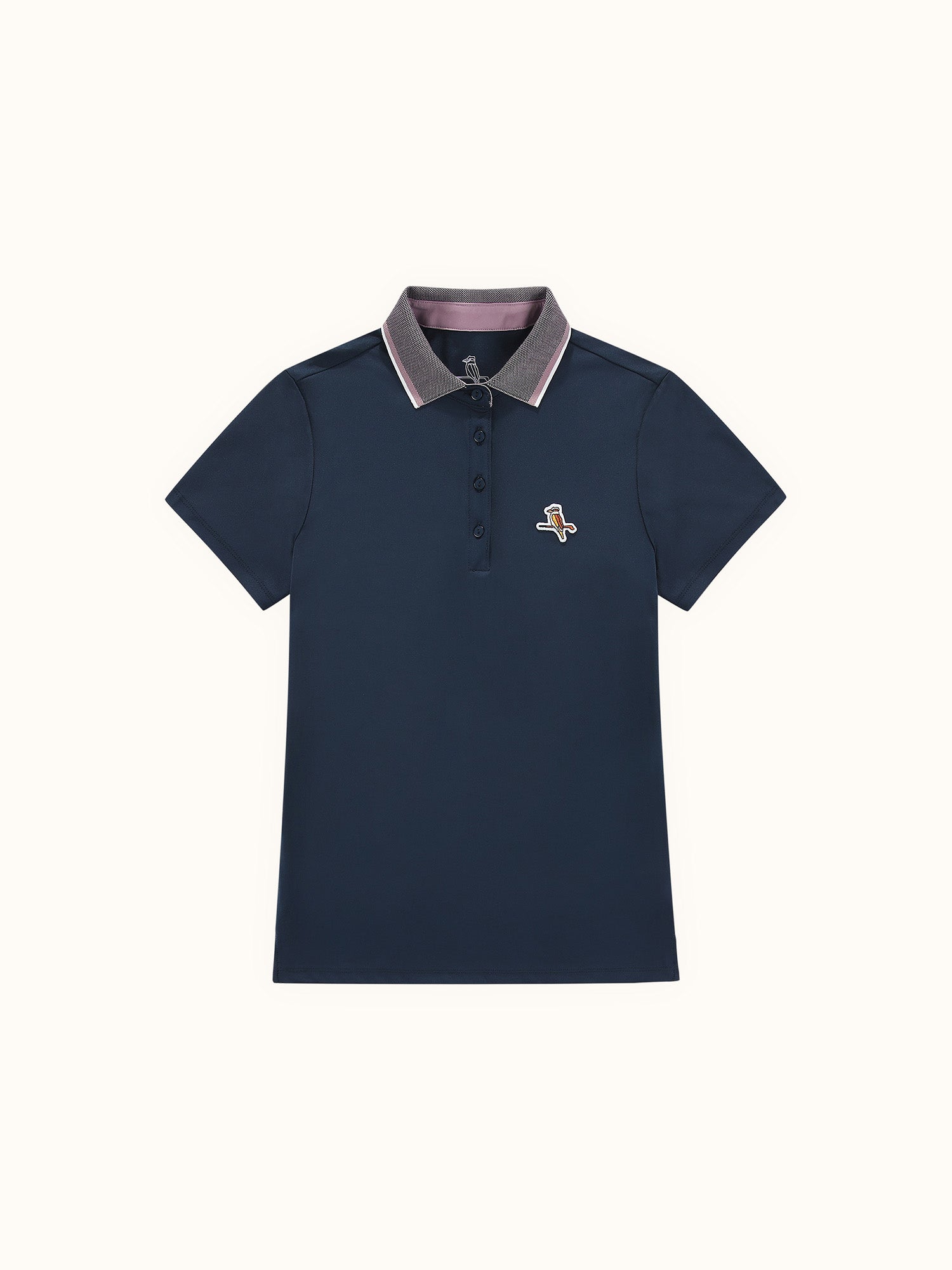 Womens Kooka Performance Polo Navy