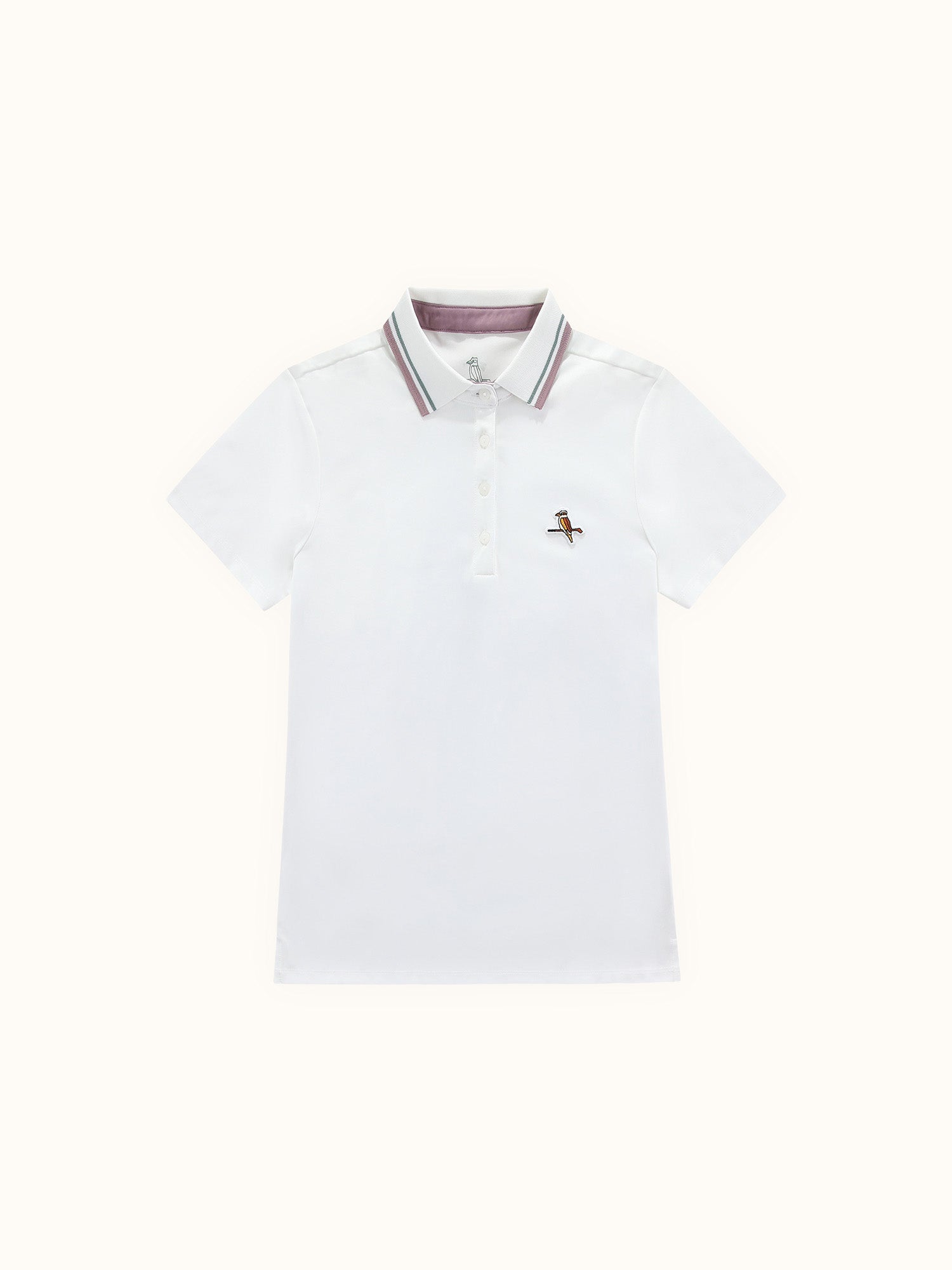 Womens Kooka Performance Polo White