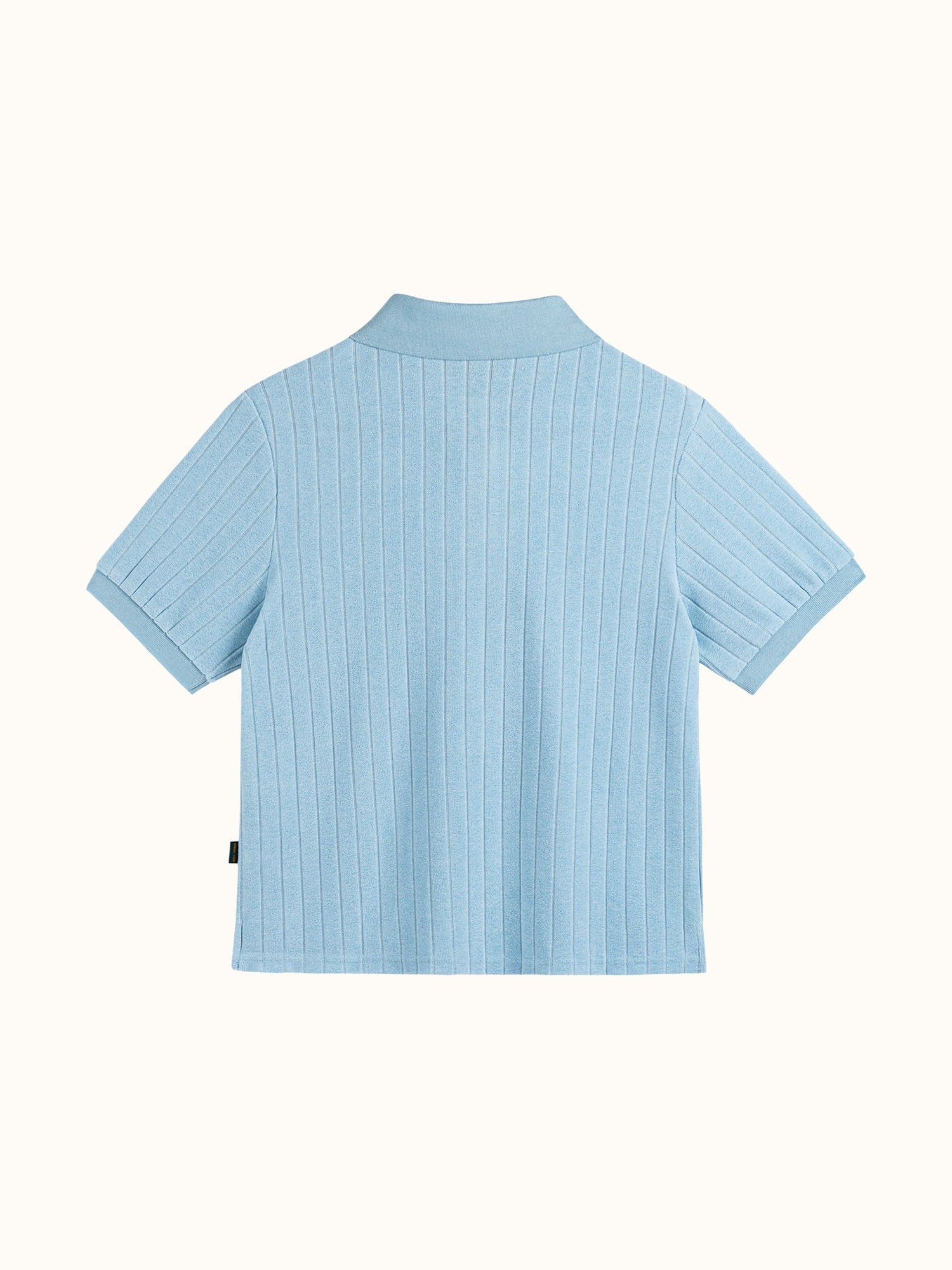Womens Kooka Terry Polo Powder Blue