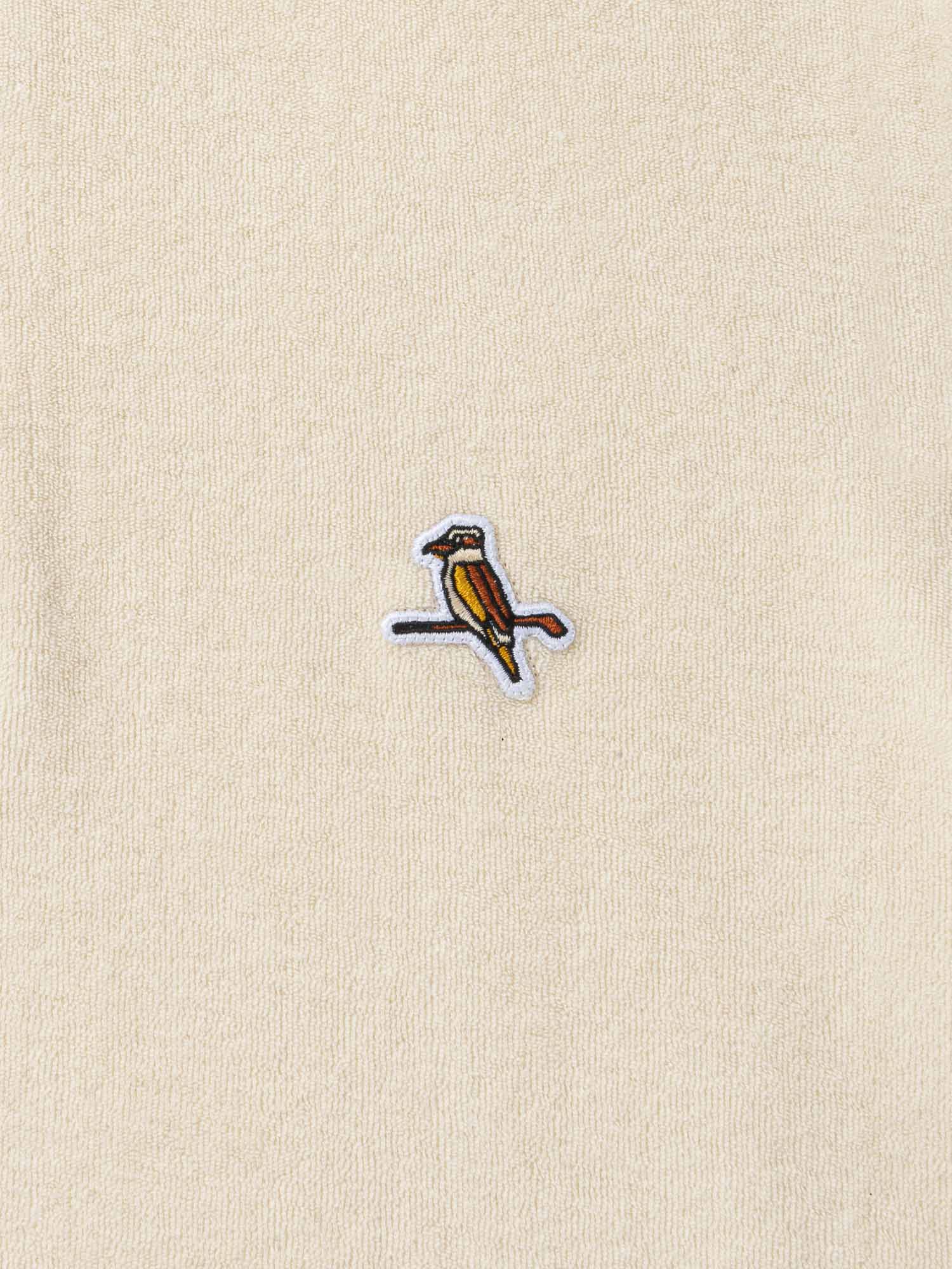 Womens Kooka Terry Polo Vintage White