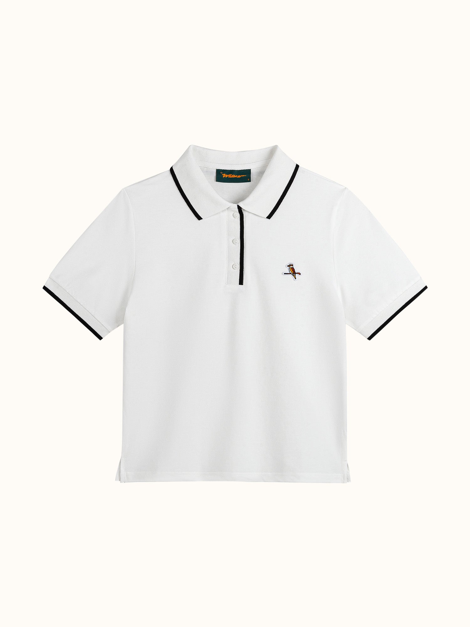 Womens Kooka Polo White / Black