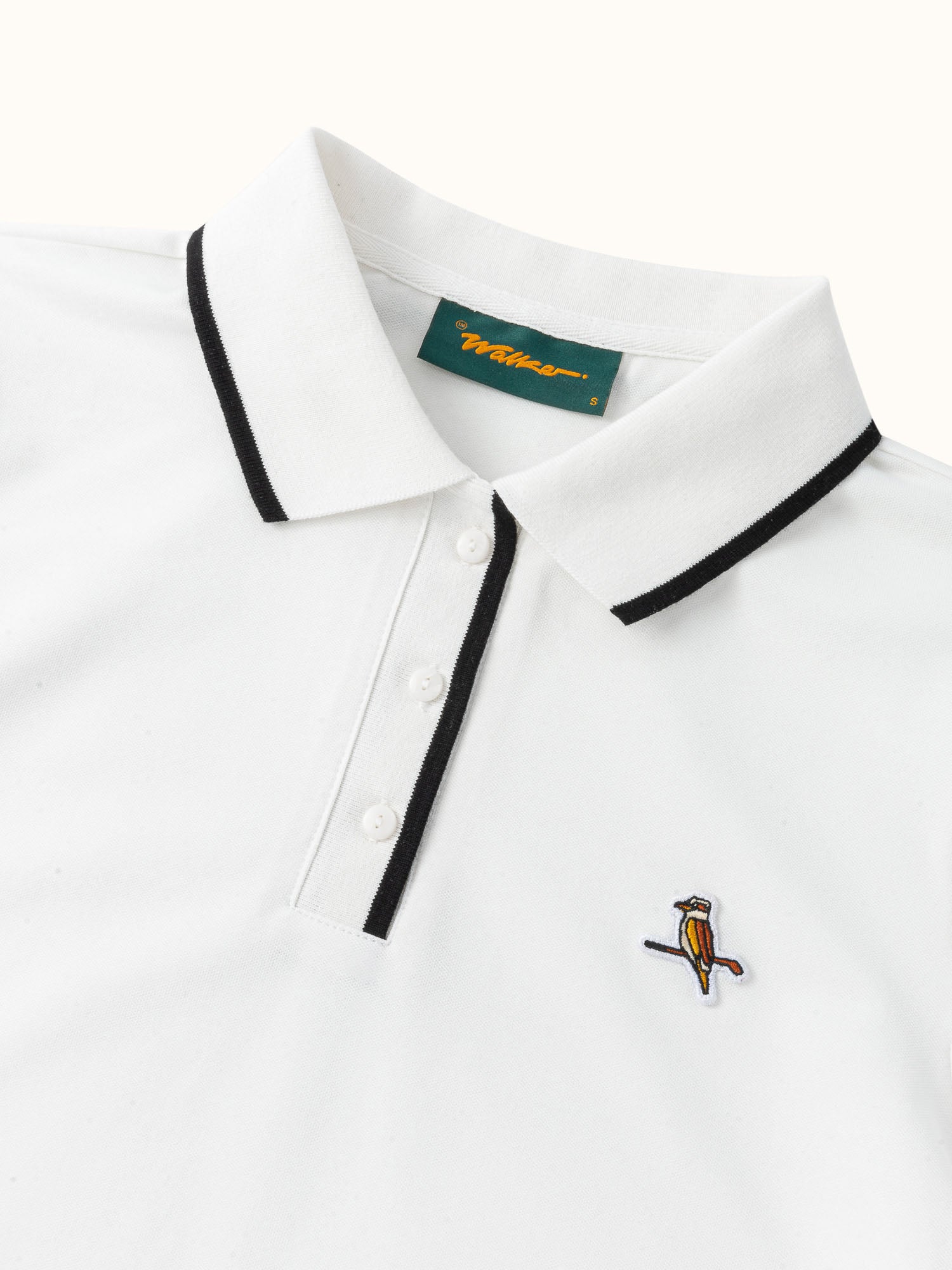 Womens Kooka Polo White / Black