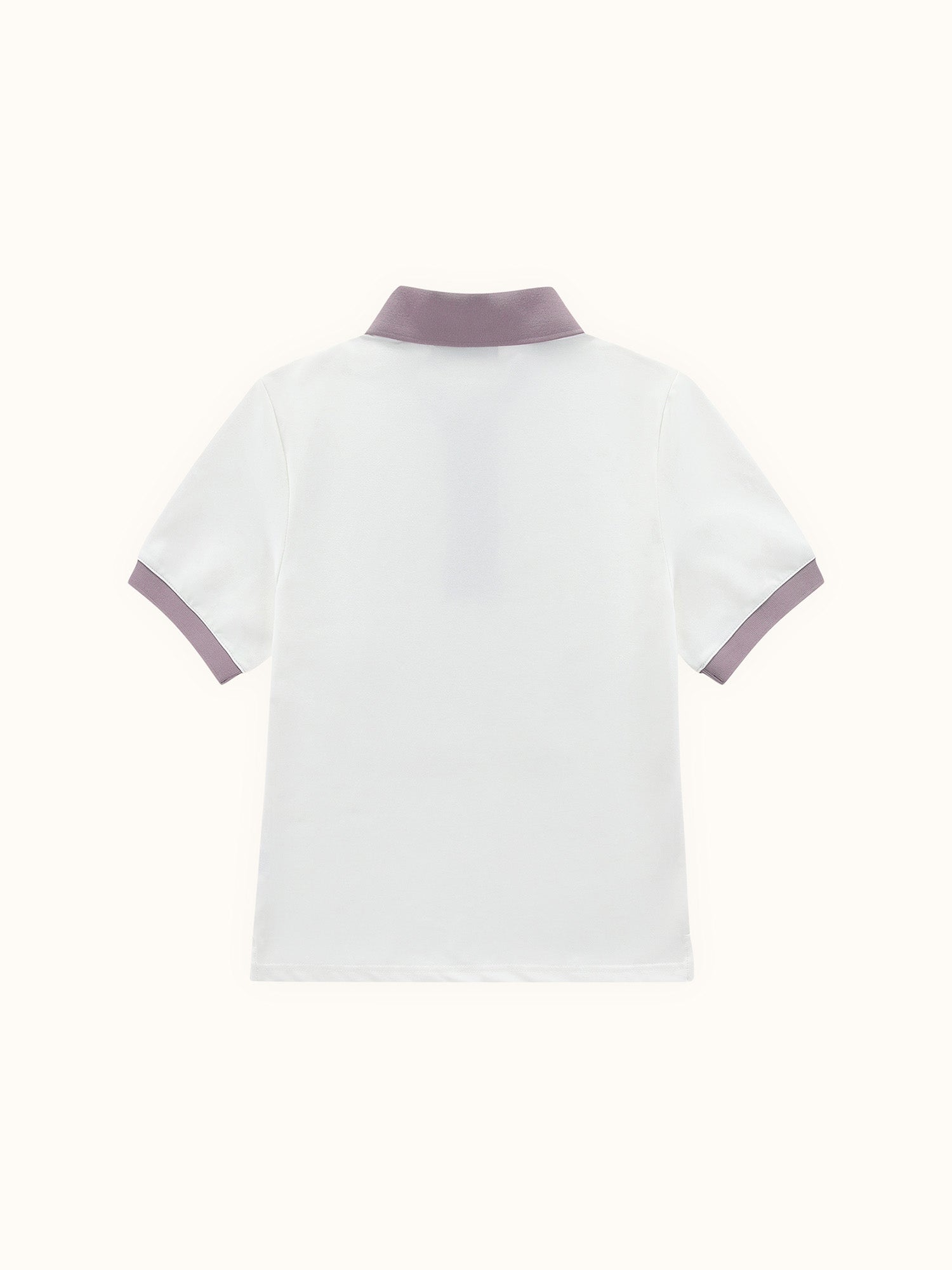Womens Kooka Polo White / Mauve