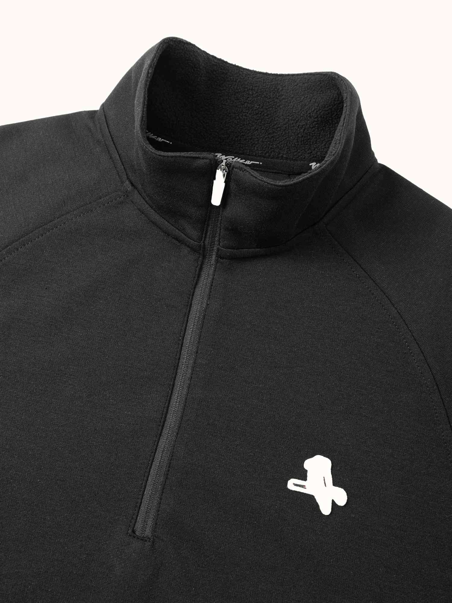 Par-Tec Quarter Zip Fleece Black