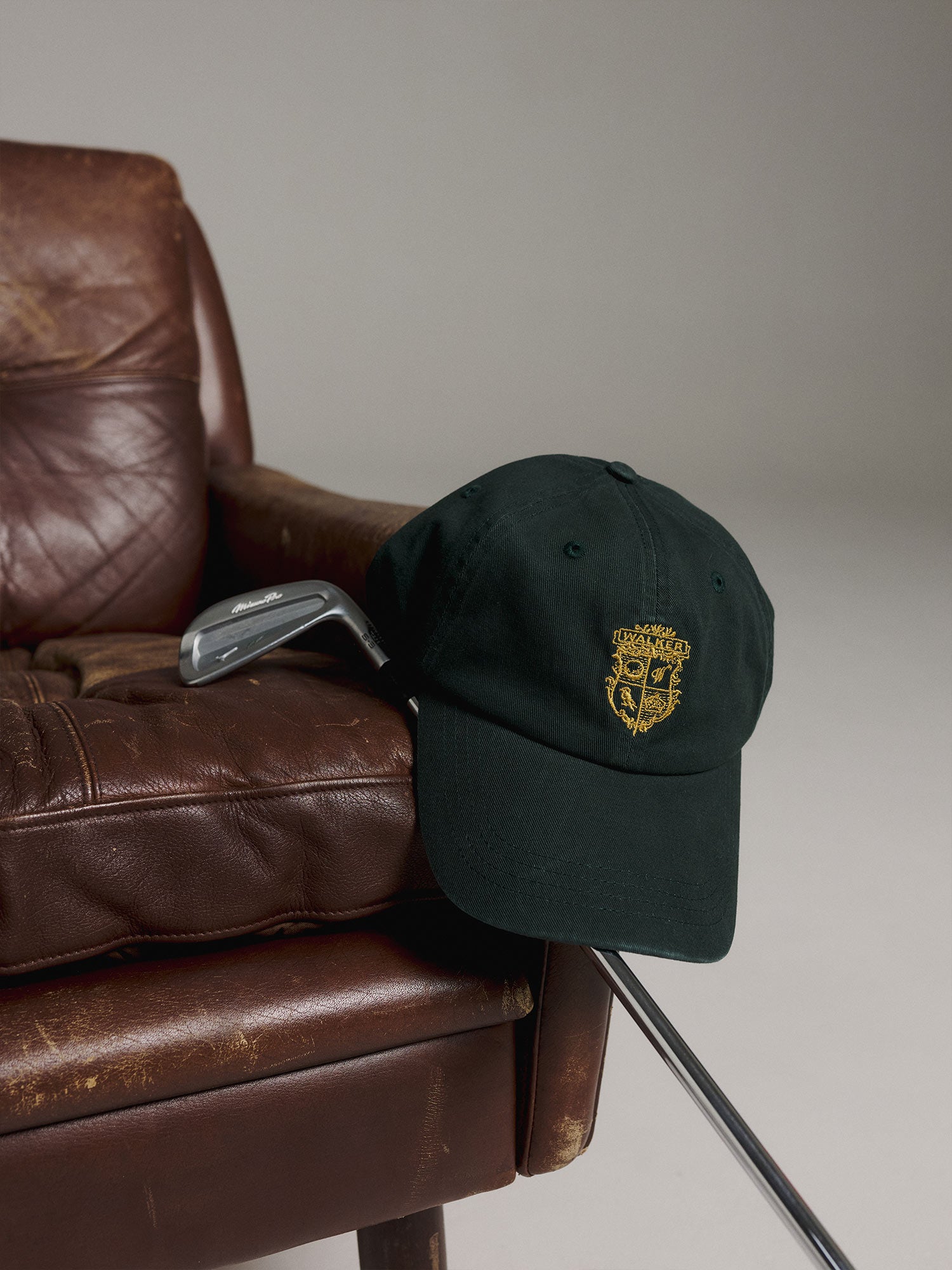 Crest 6-Panel Cap Forest