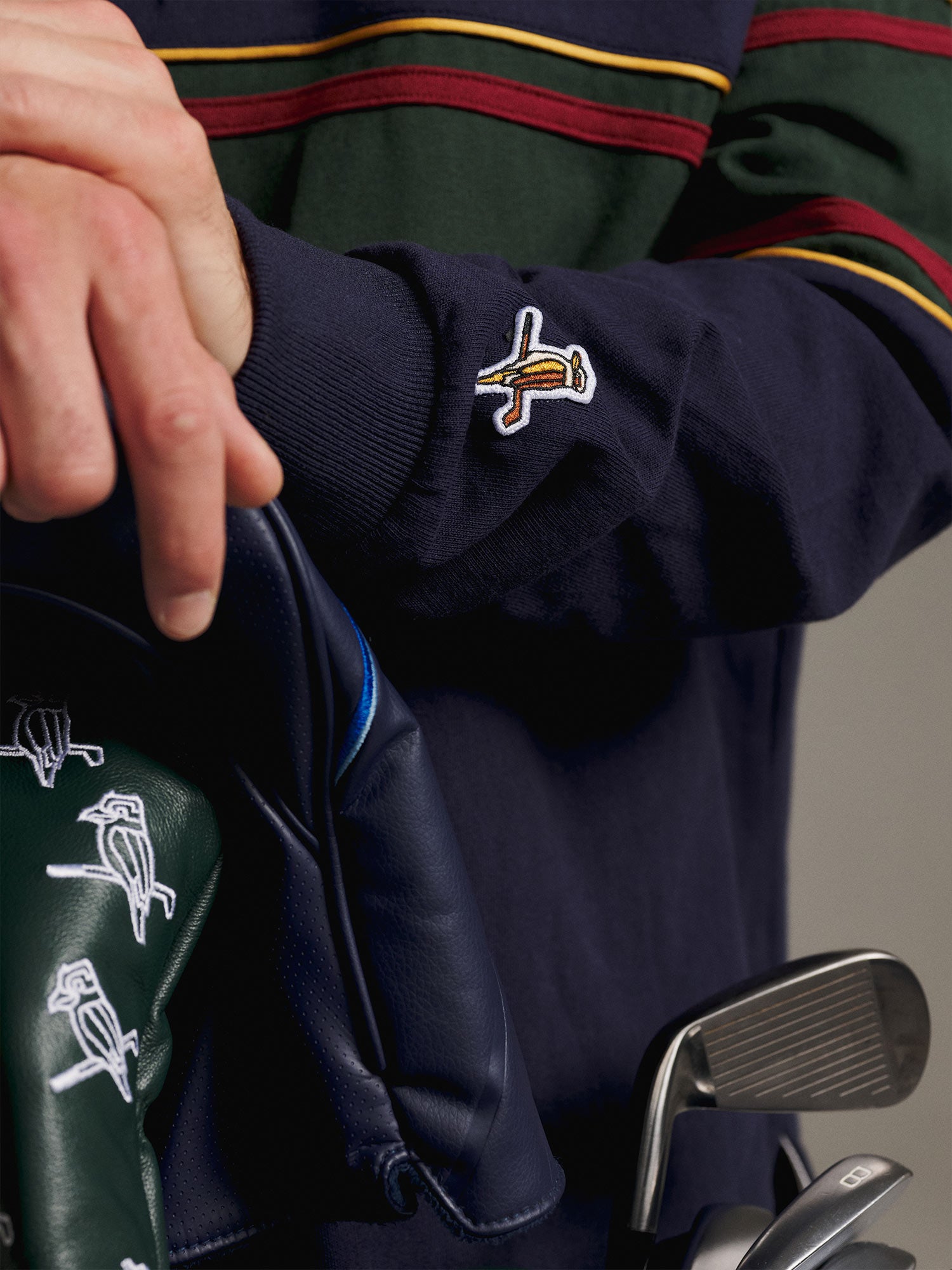 Crest Rugby Polo Navy / Forest