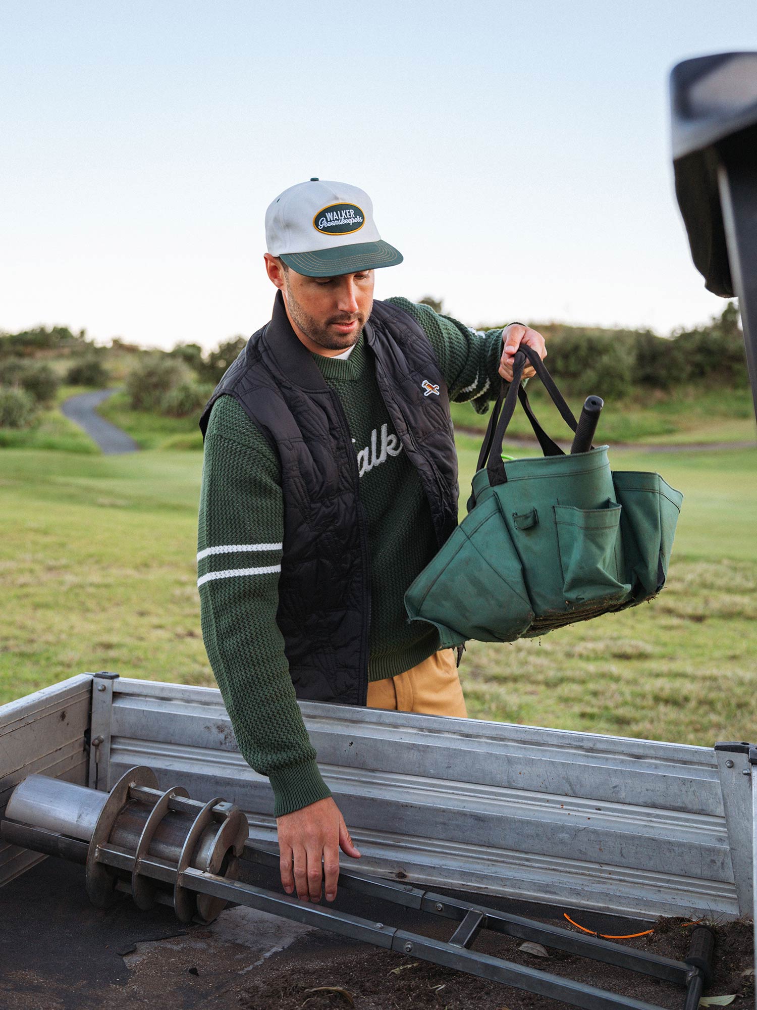 Keepers Logo Cap Pine Green