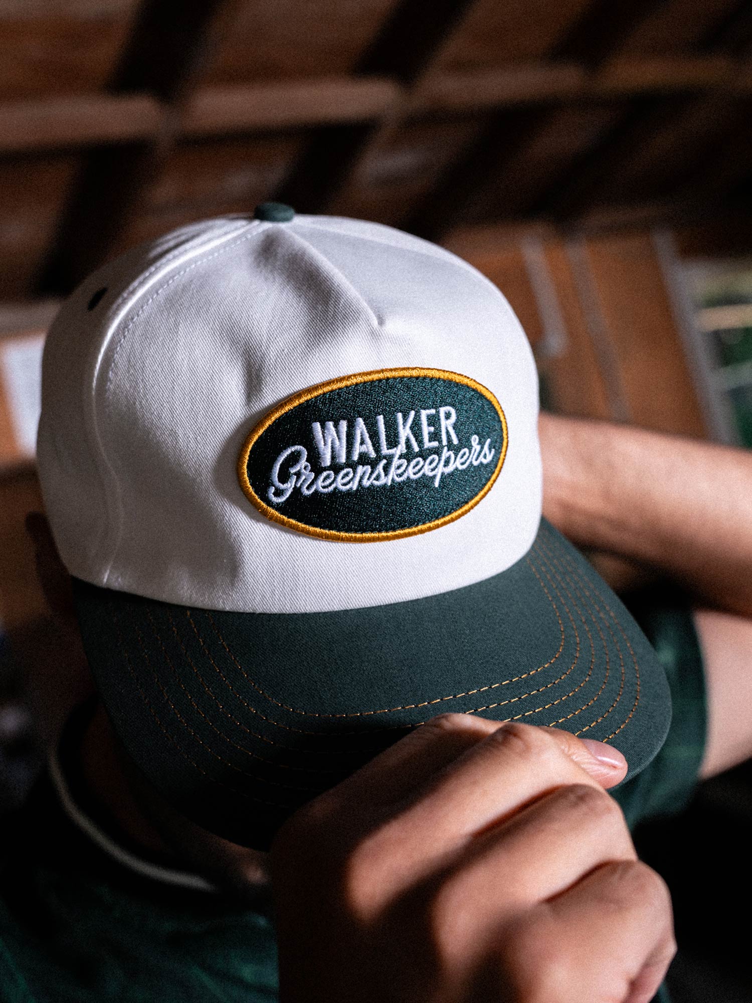 Keepers Logo Cap Pine Green