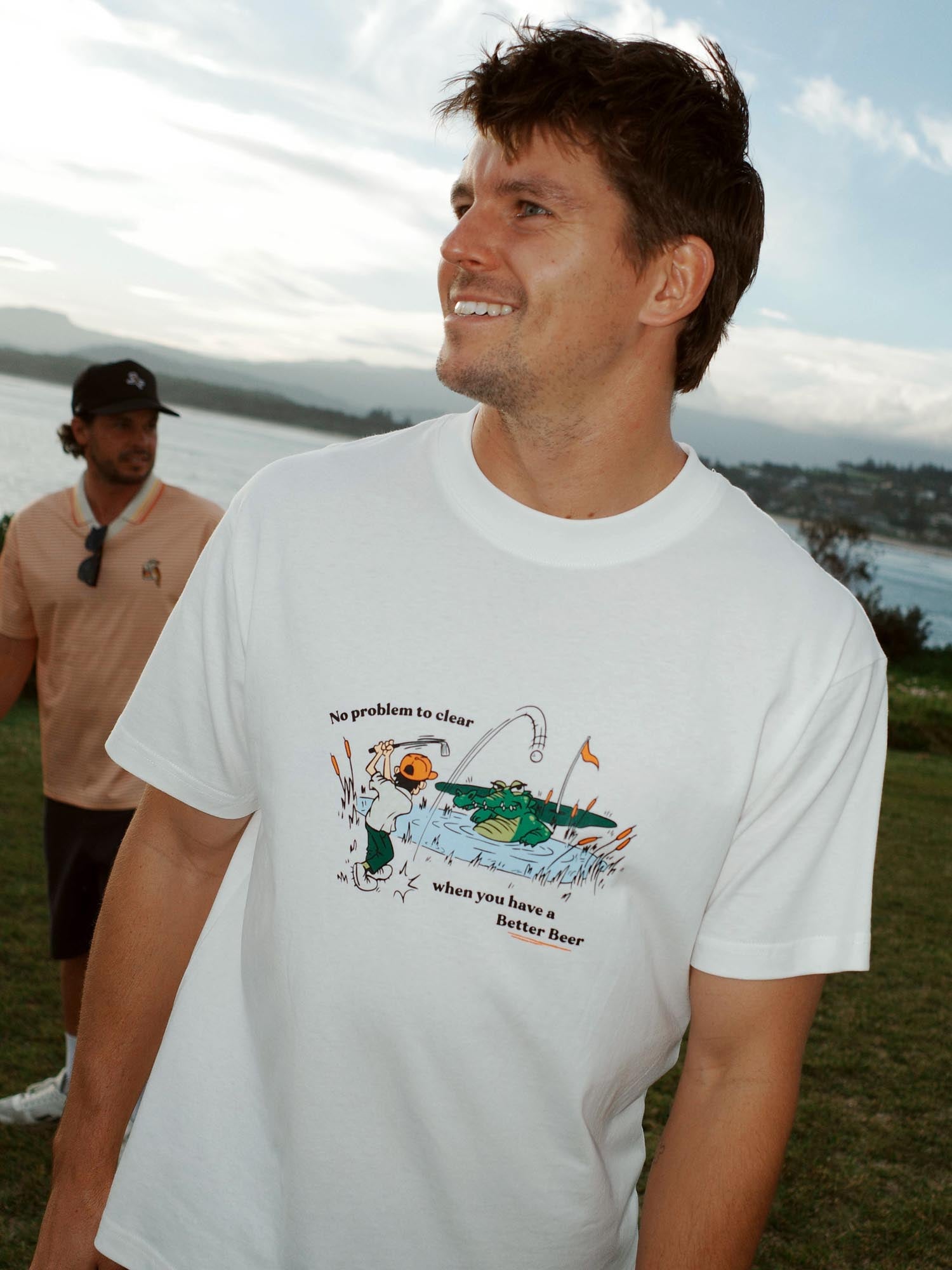 Hazard T-Shirt Vintage White