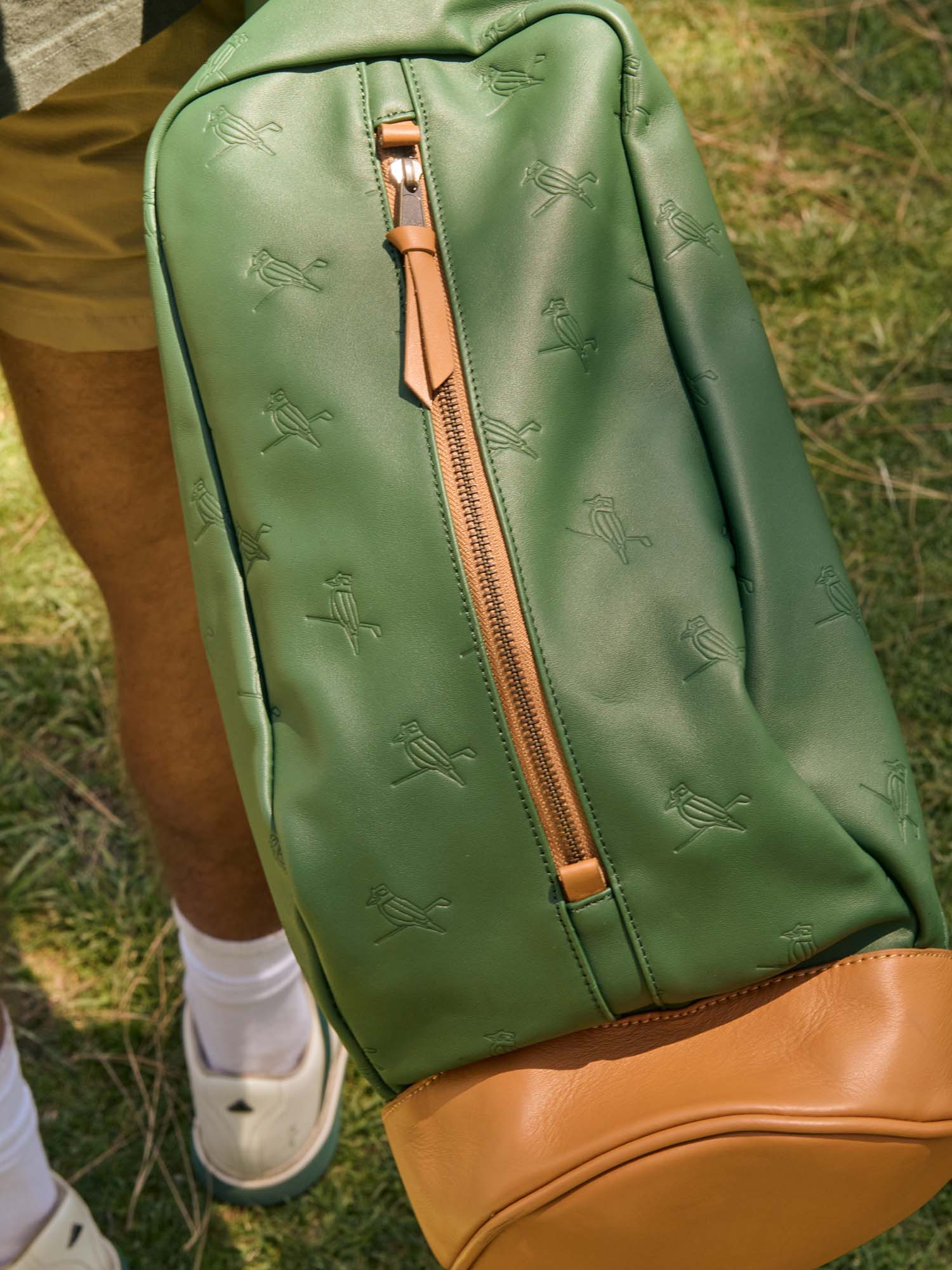 Walker X Hiroki Sunday Bag Dark Green Leather