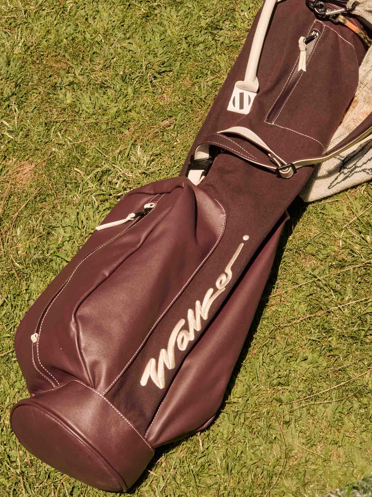 Walker X Hiroki Sunday Bag Merlot Waxed Canvas