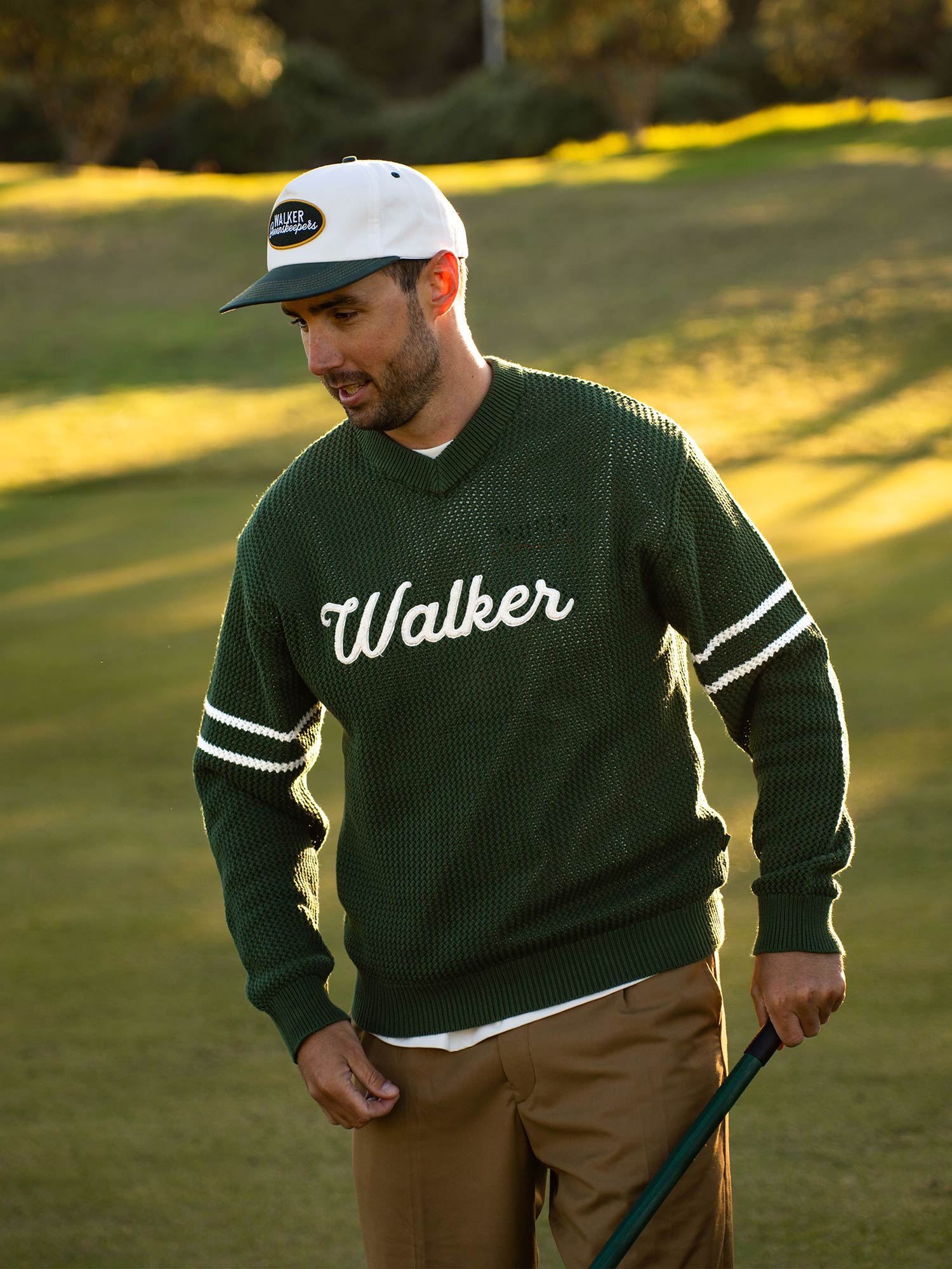 Jersey Knit Sweater Forest