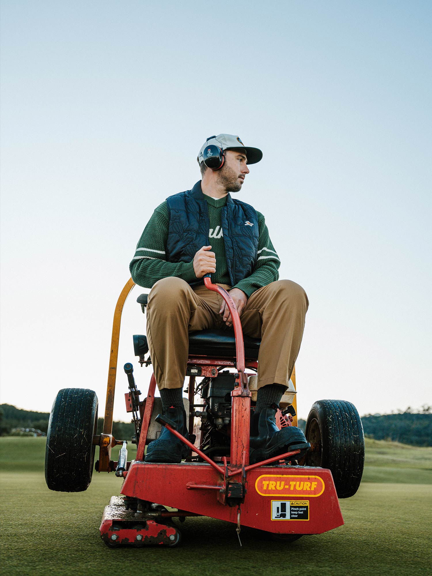Jersey Knit Sweater Forest