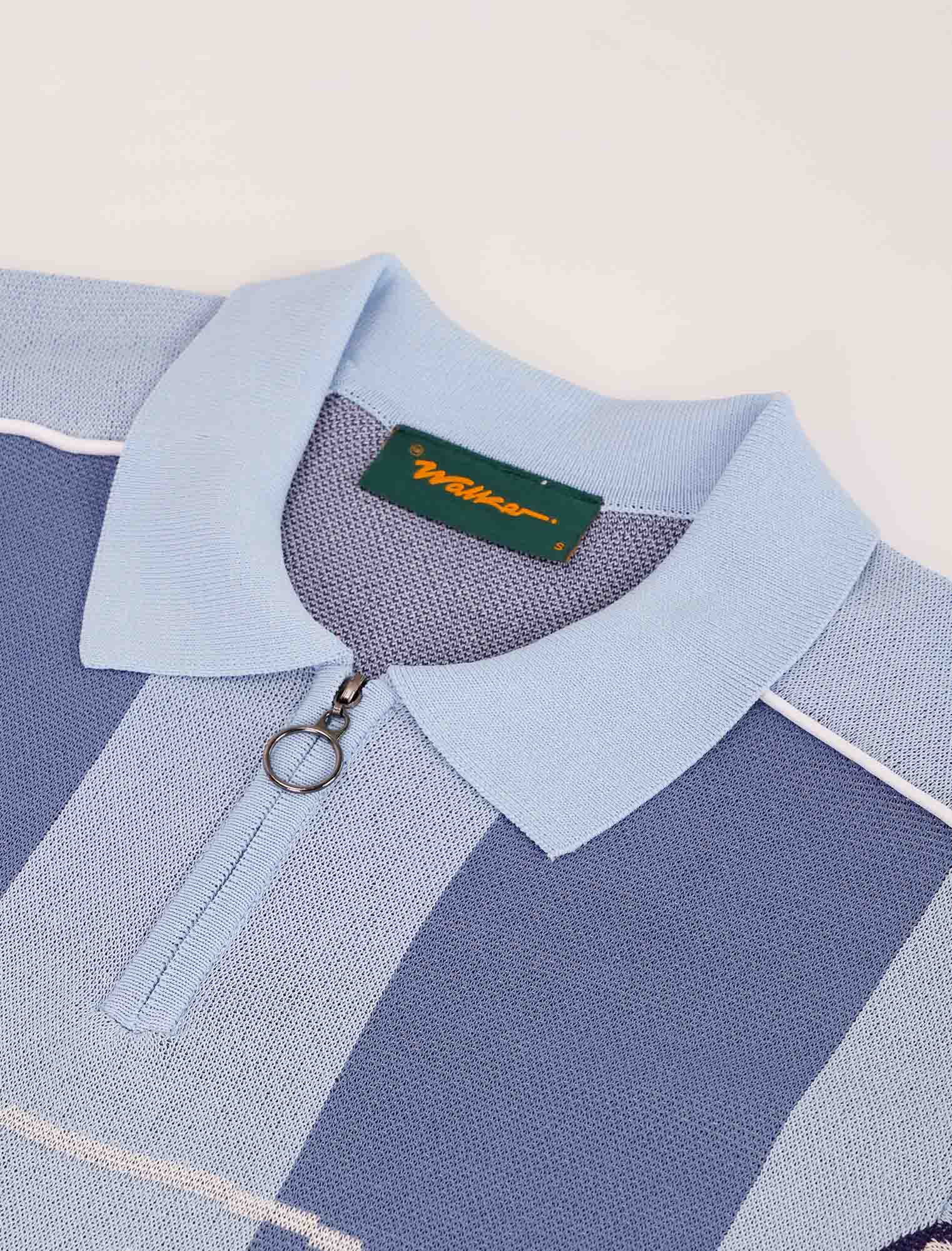 Womens Lasso Knit Jersey Sky Blue