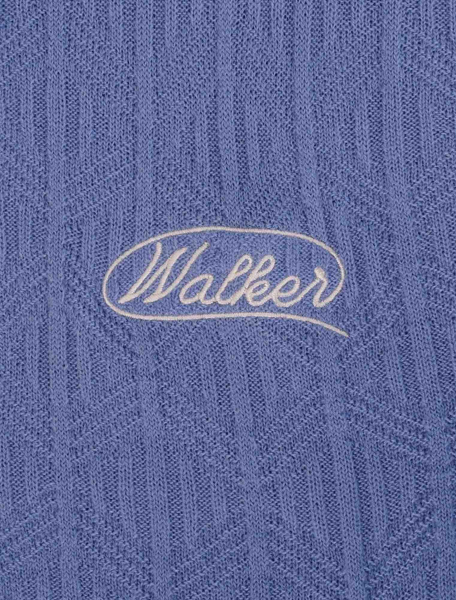 Lasso Knit Polo Sky Blue