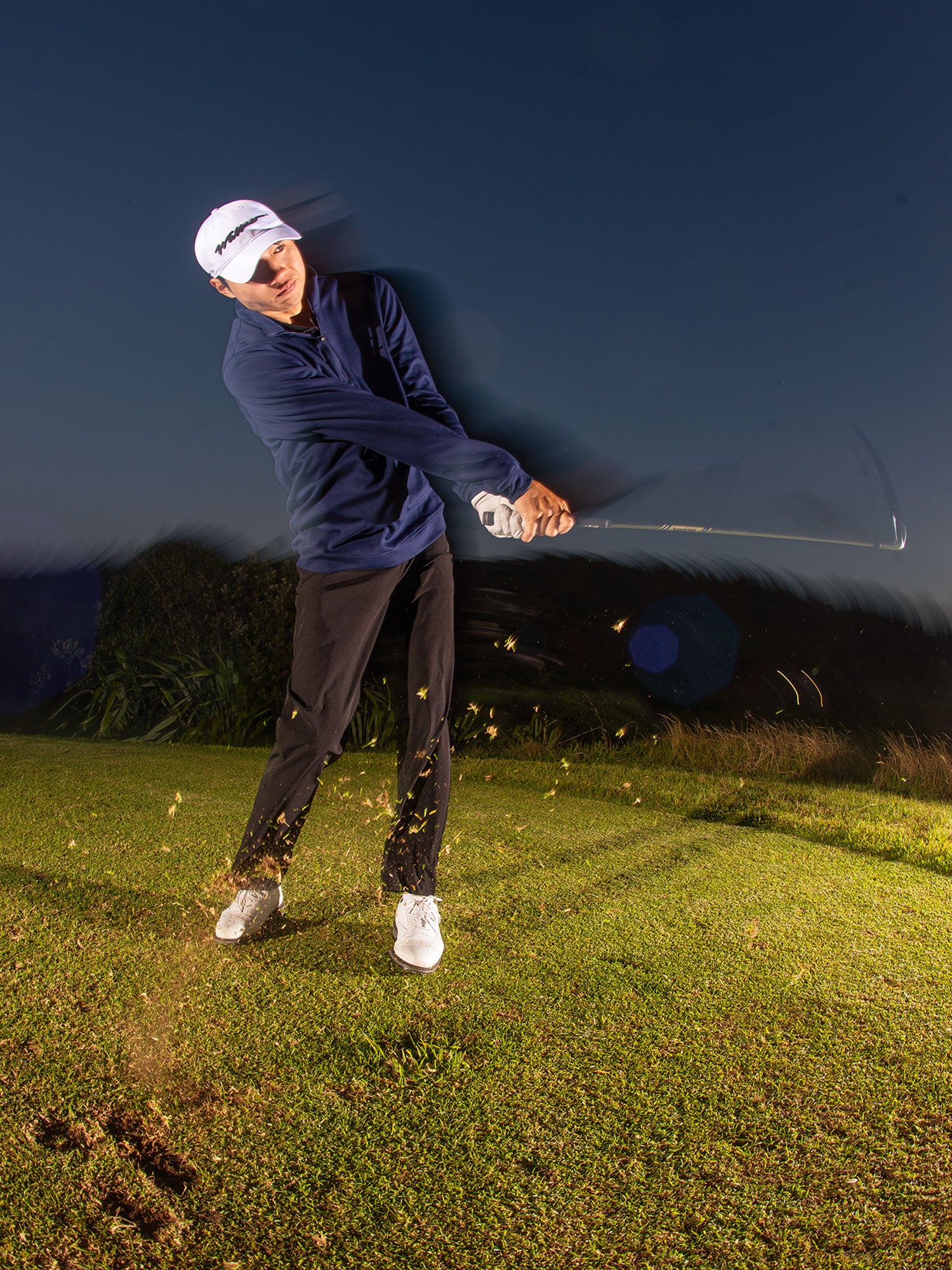 Par-Tec Tour Cap Course White