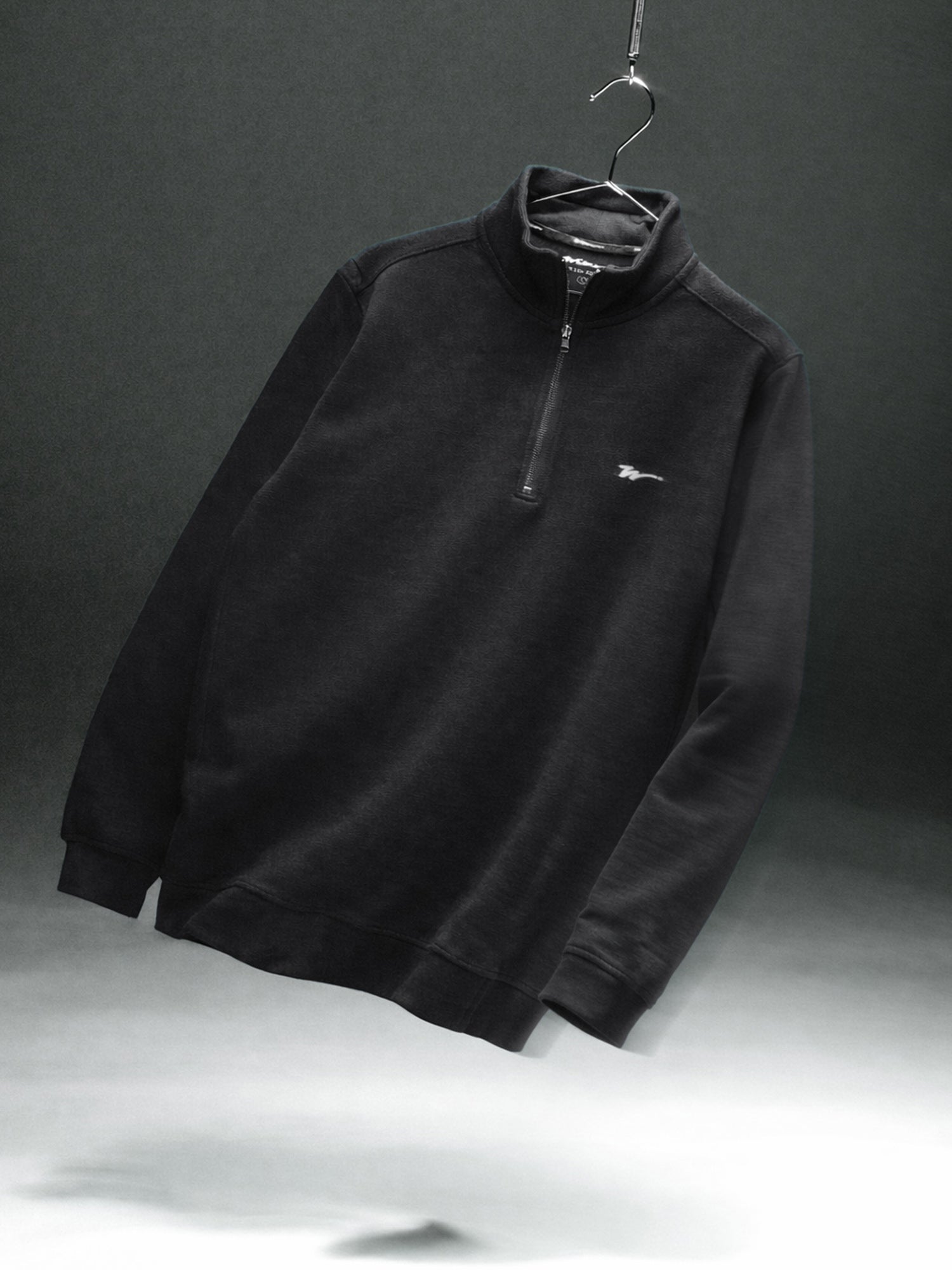 Par-Tec Quarter Zip Pullover Black