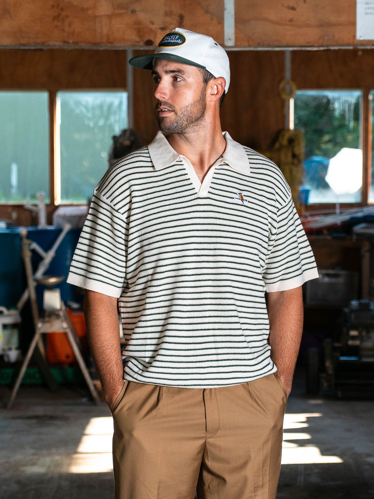 First Cut Polo White