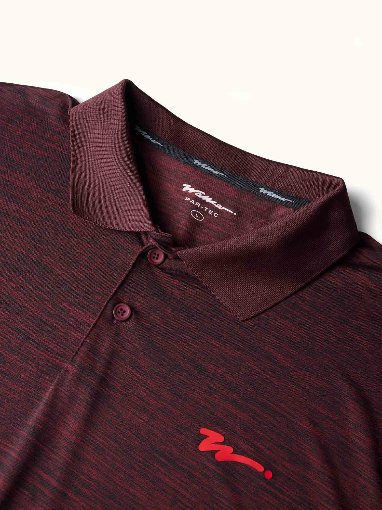 Par-Tec 0.2 Vent Polo Midnight Red