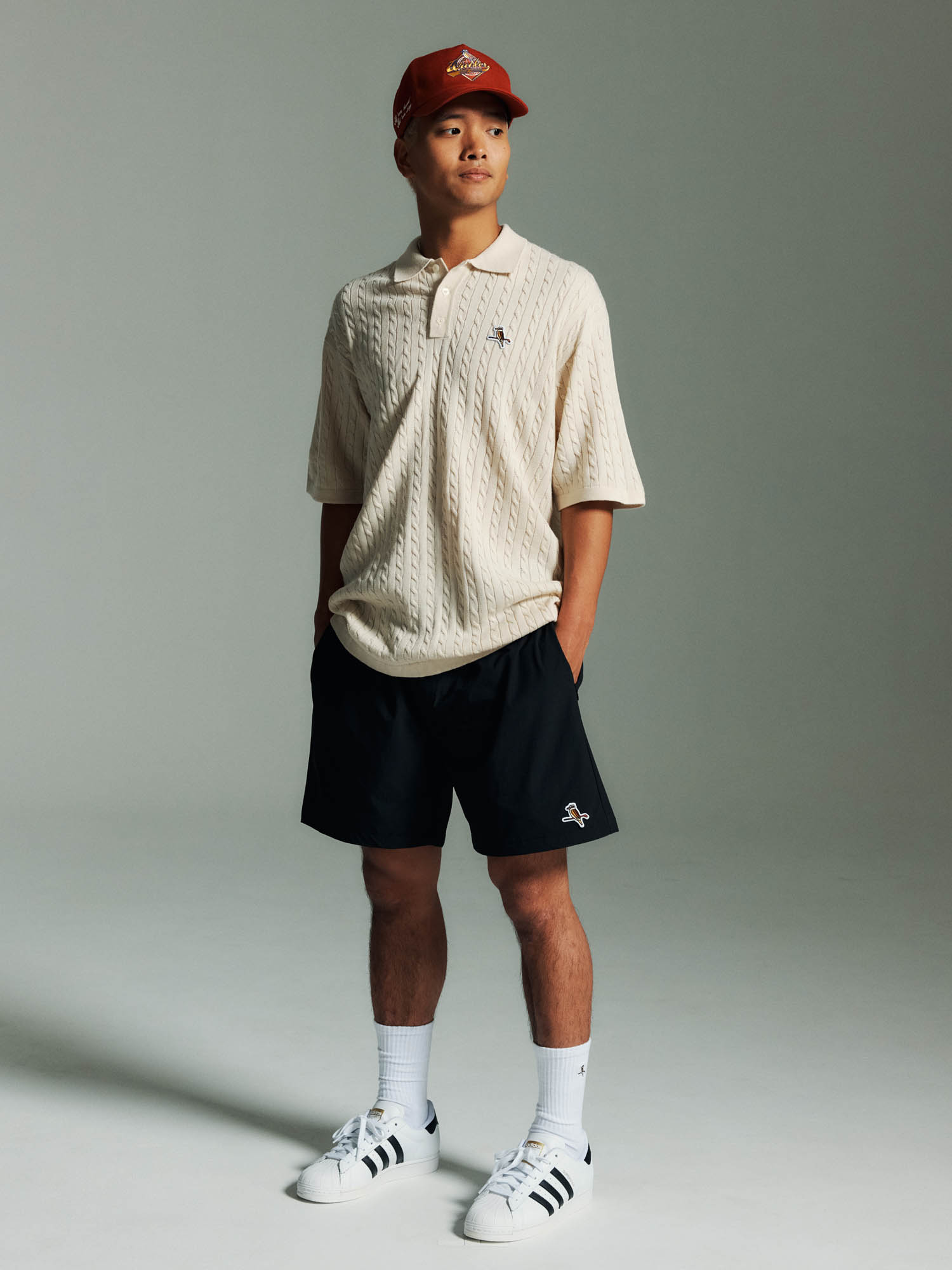 Gold Label Cable Polo Cream