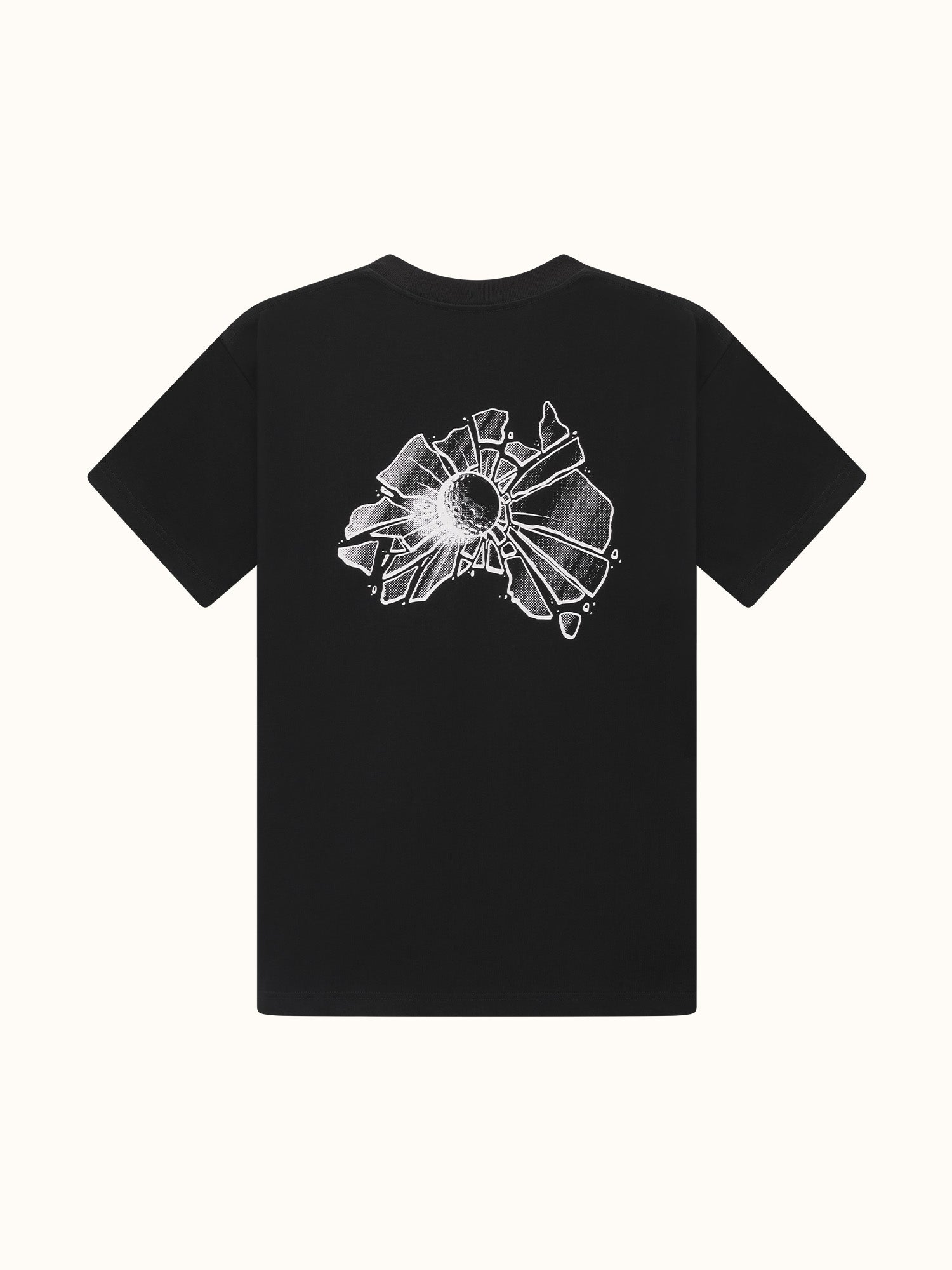 Shattered T-Shirt Black