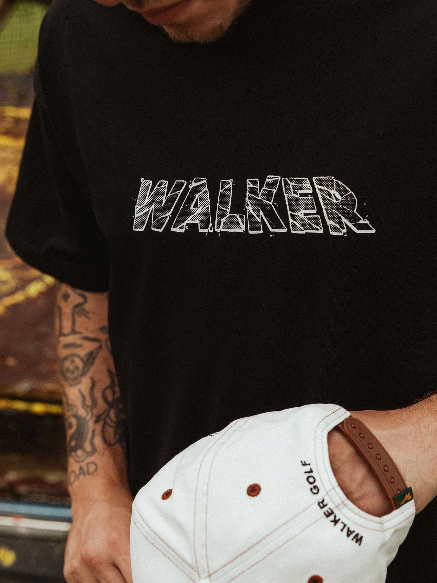 Shattered T-Shirt Black