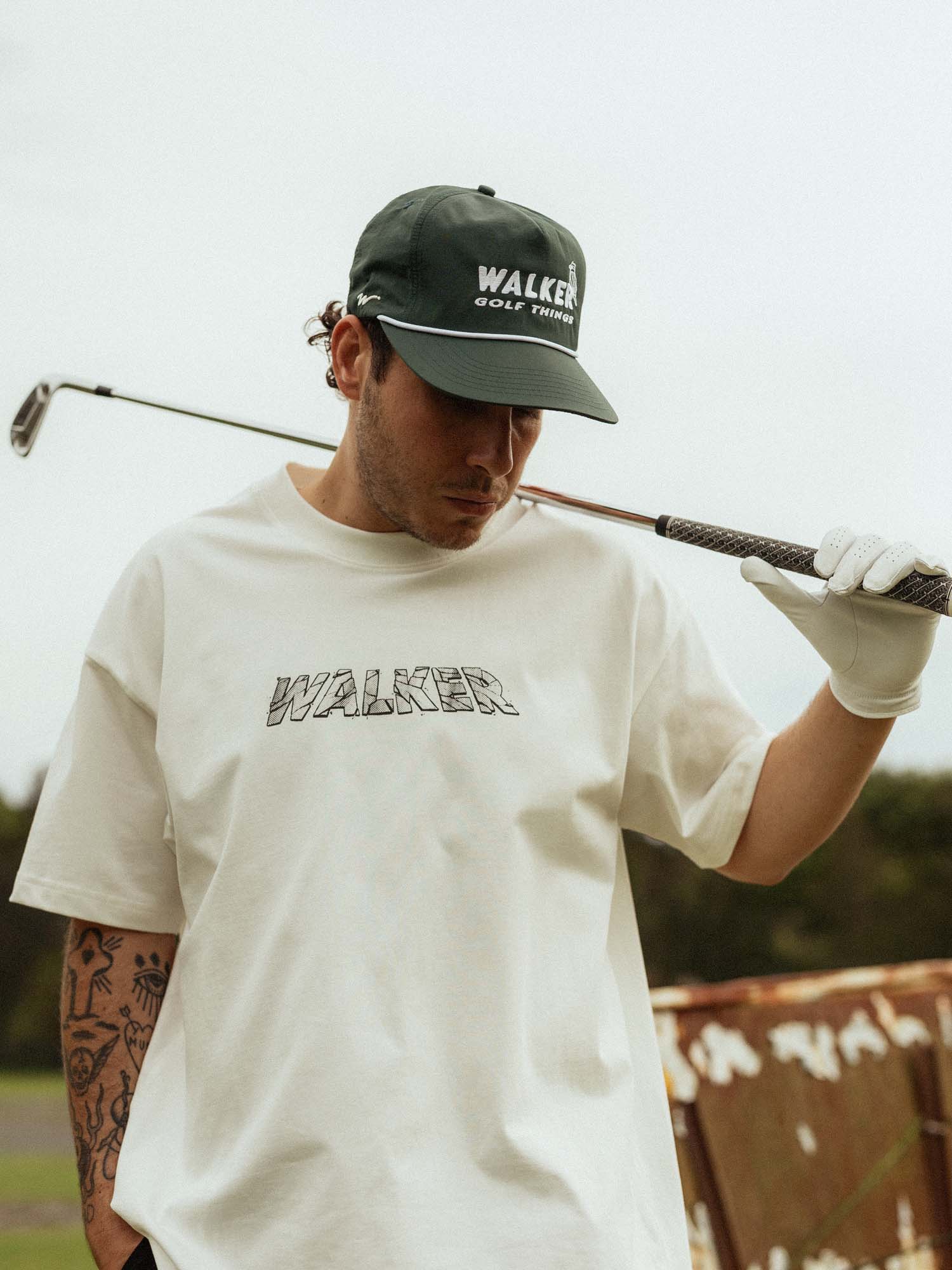 Shattered T-Shirt White