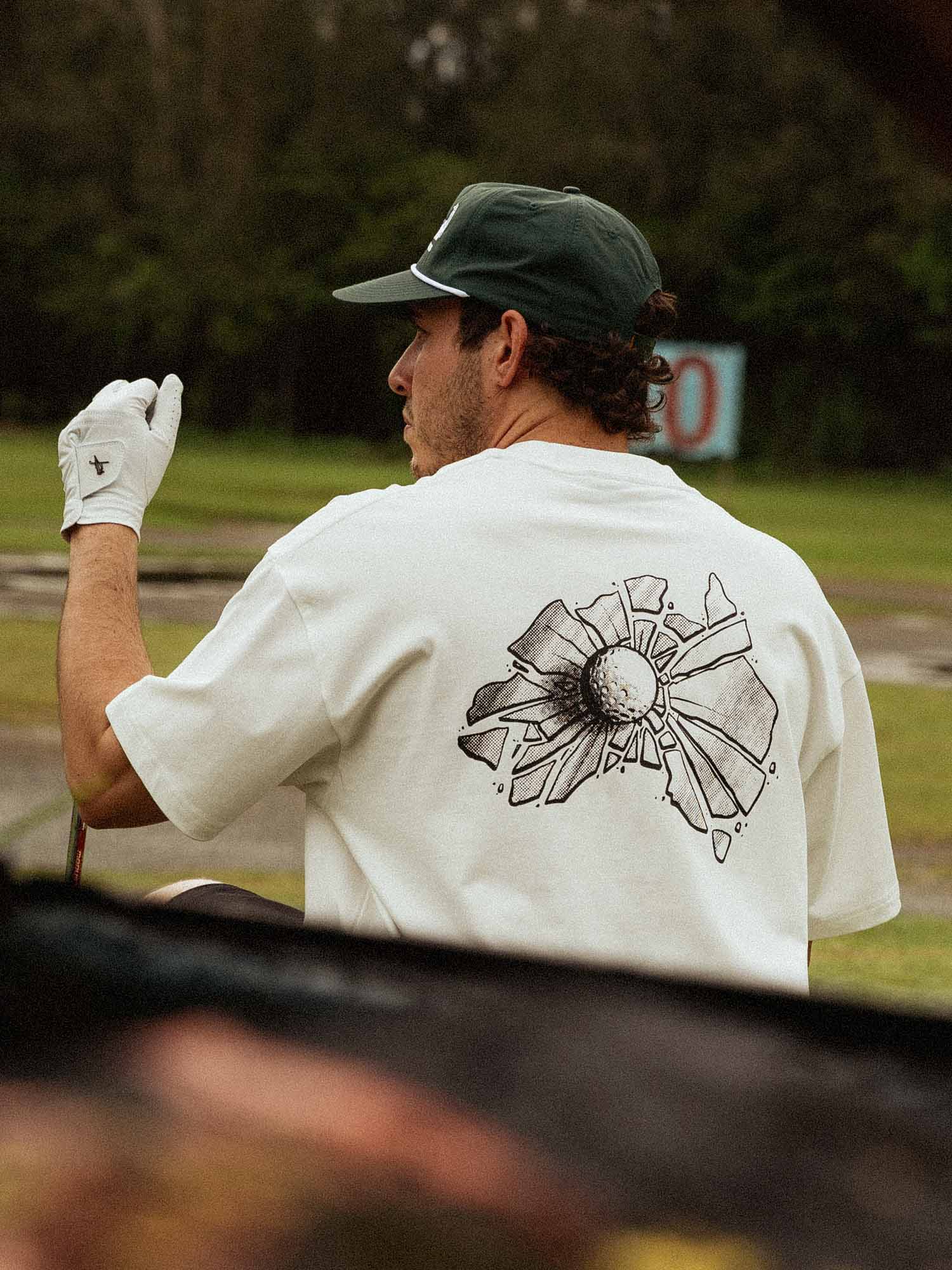 Shattered T-Shirt White