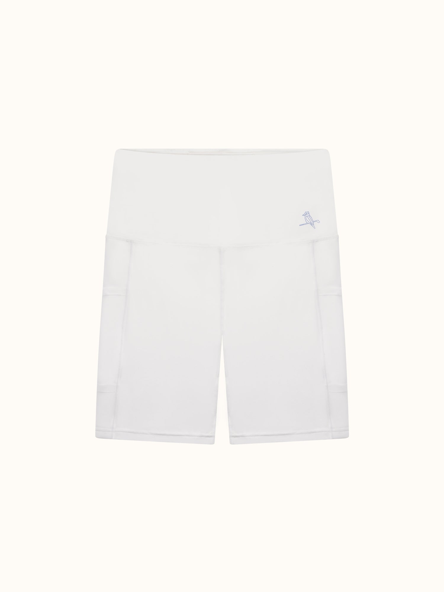 Womens Stretch Short White