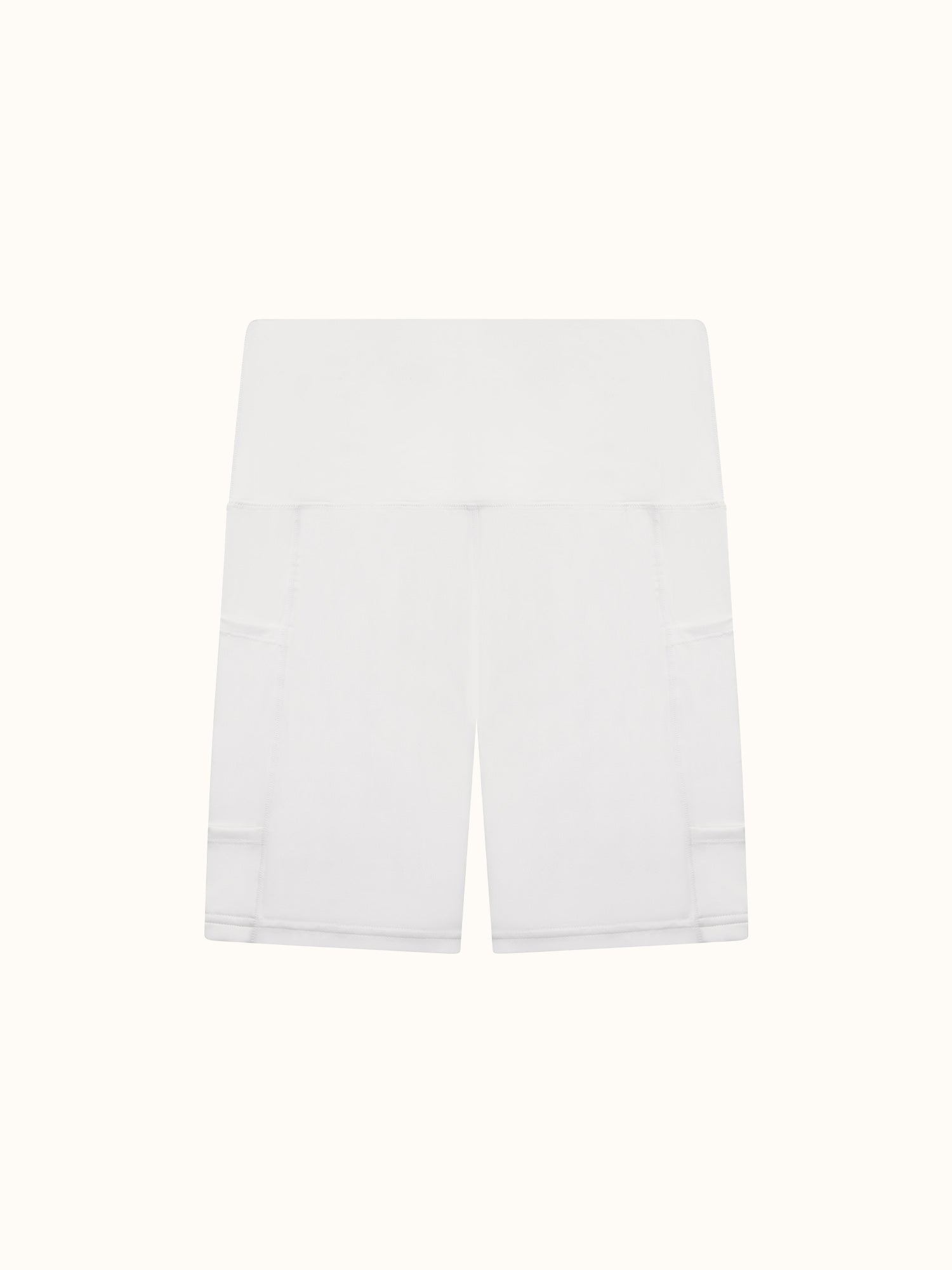 Womens Stretch Short White