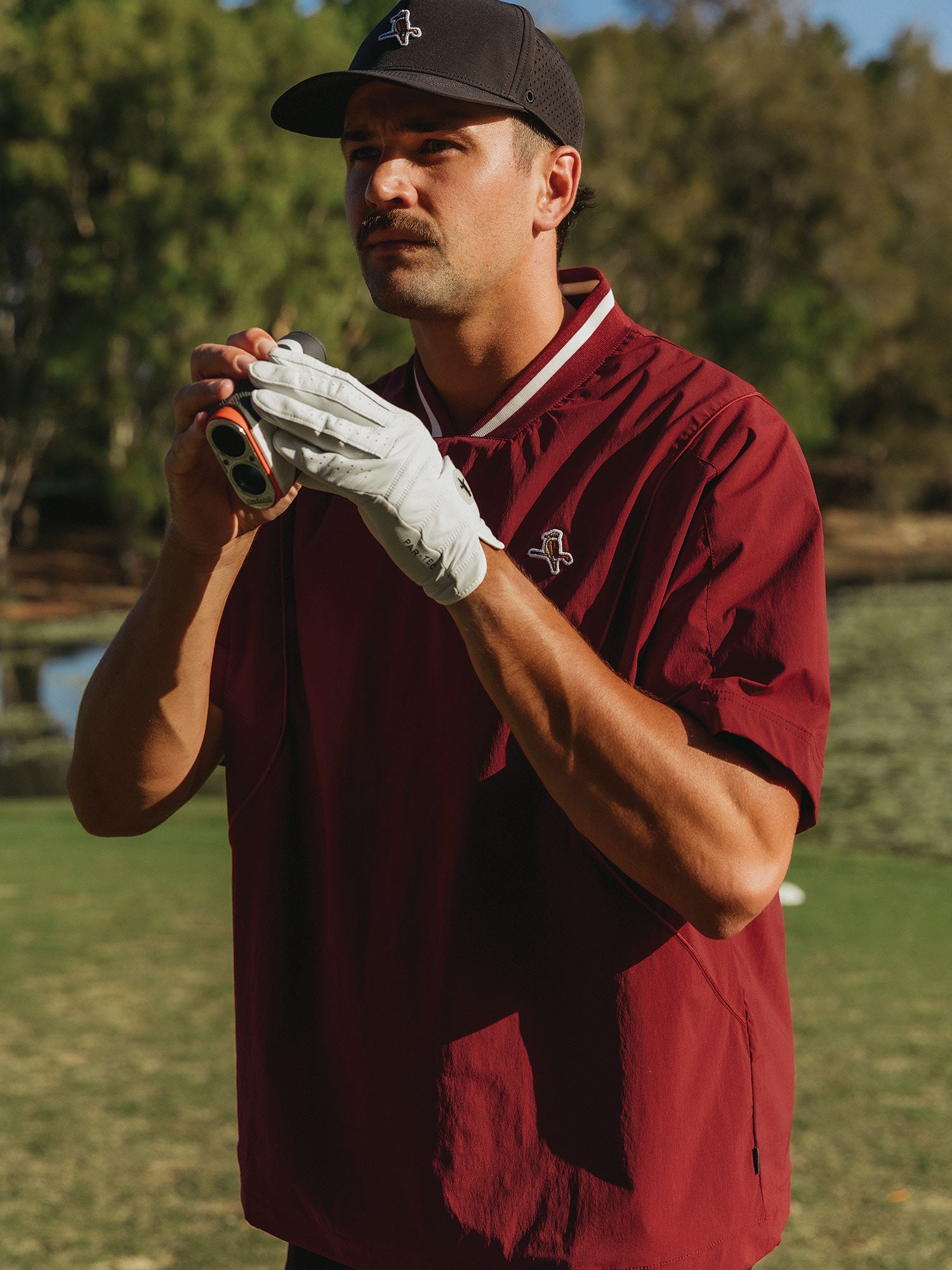 All weather Pullover Maroon